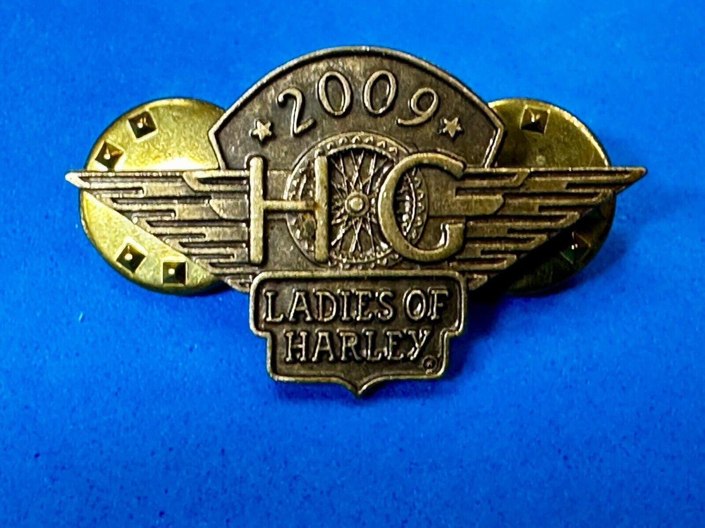 2009 Ladies of Harley Davidson Owners Group HOG Pin for Jacket or Vest