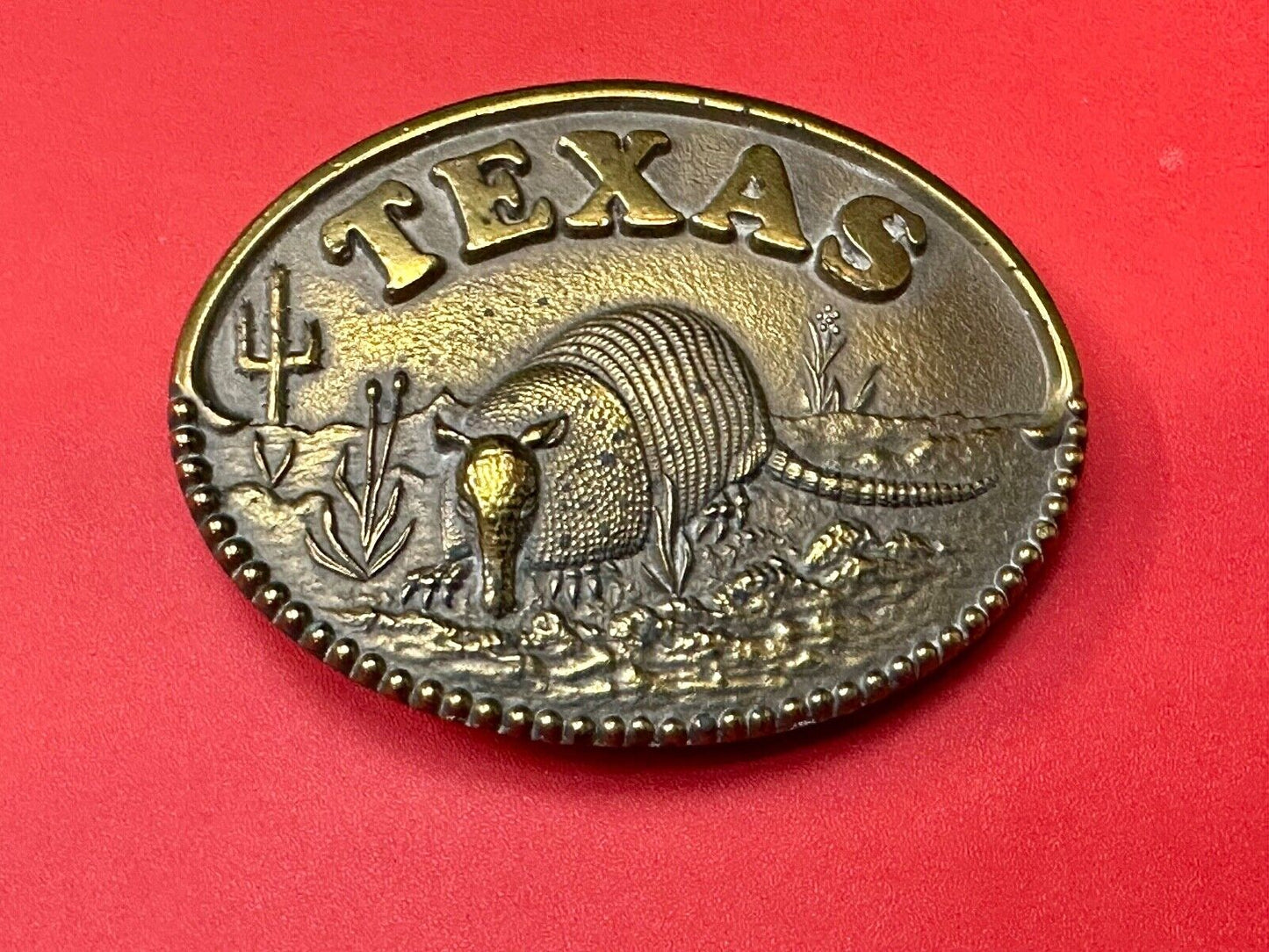 The Great State of Texas - Xalcaco T-17 Vintage belt buckle