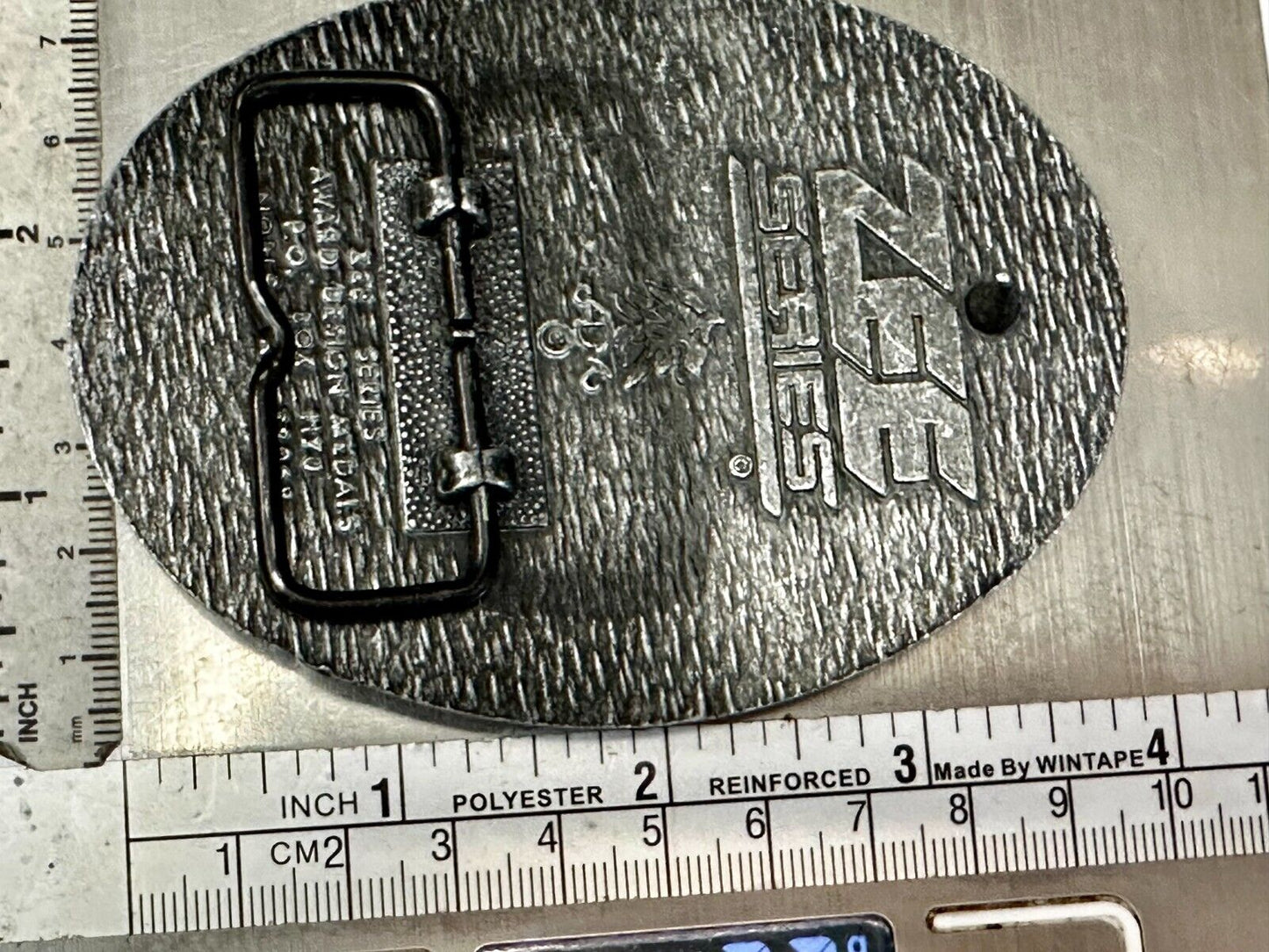 Award Design Medals Zee Series Longhorn Cattle Drive Cowboy Western Belt Buckle!