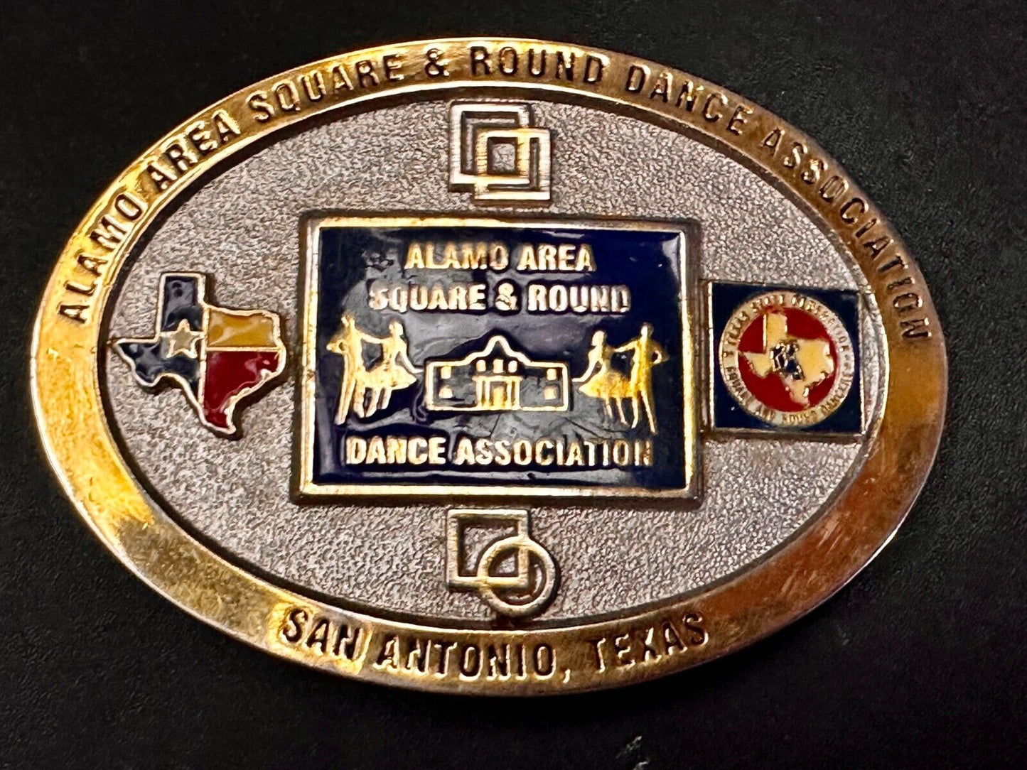 Belt Buckle square-dance
