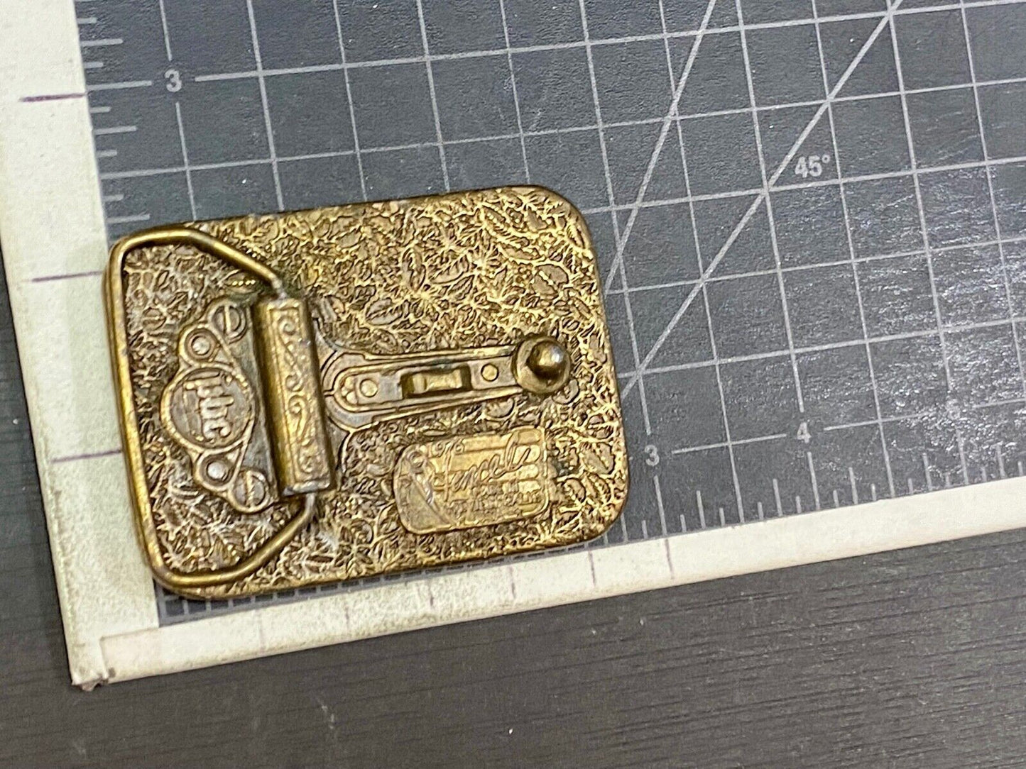 Bicentennial Liberty Bell 1776 American Belt Buckle - Hencel 1976 Mount View Ca