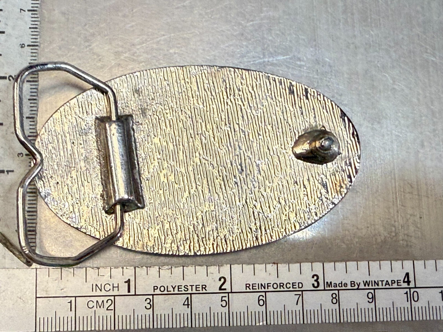 BABCOCK & WILCOX CANADA Clean Energy Com. Silver Tone Commemorative Belt Buckle