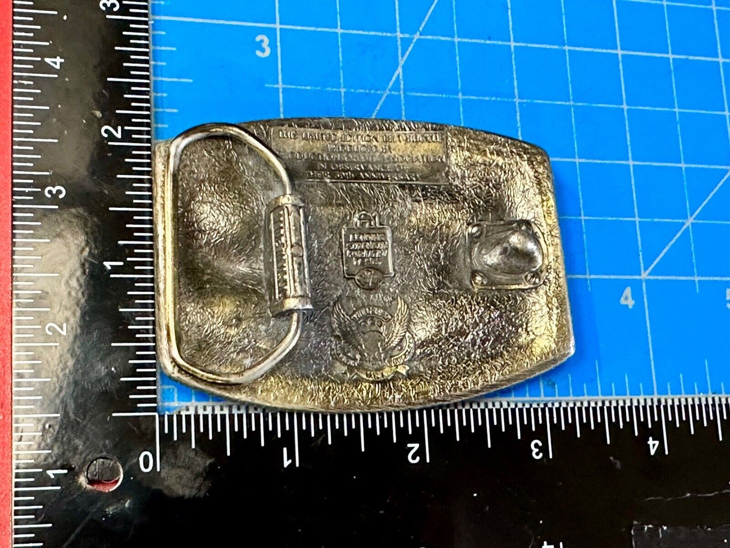 The First PCA loan Production Credit - Vintage The Great American Belt Buckle Co