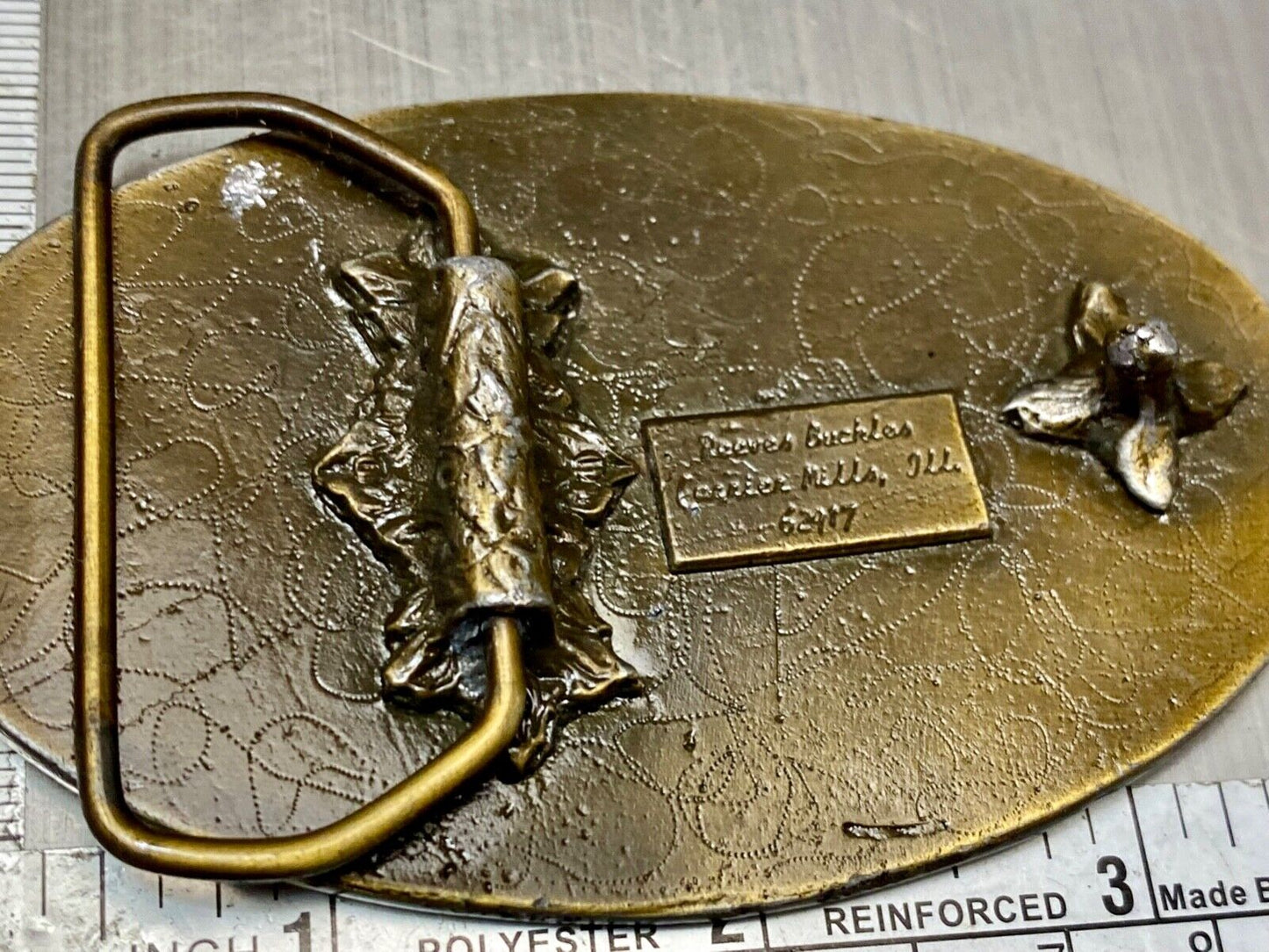 United Mine Workers Umwa Coal Mining 1880-1969 Vintage Belt Buckle John L Lewis