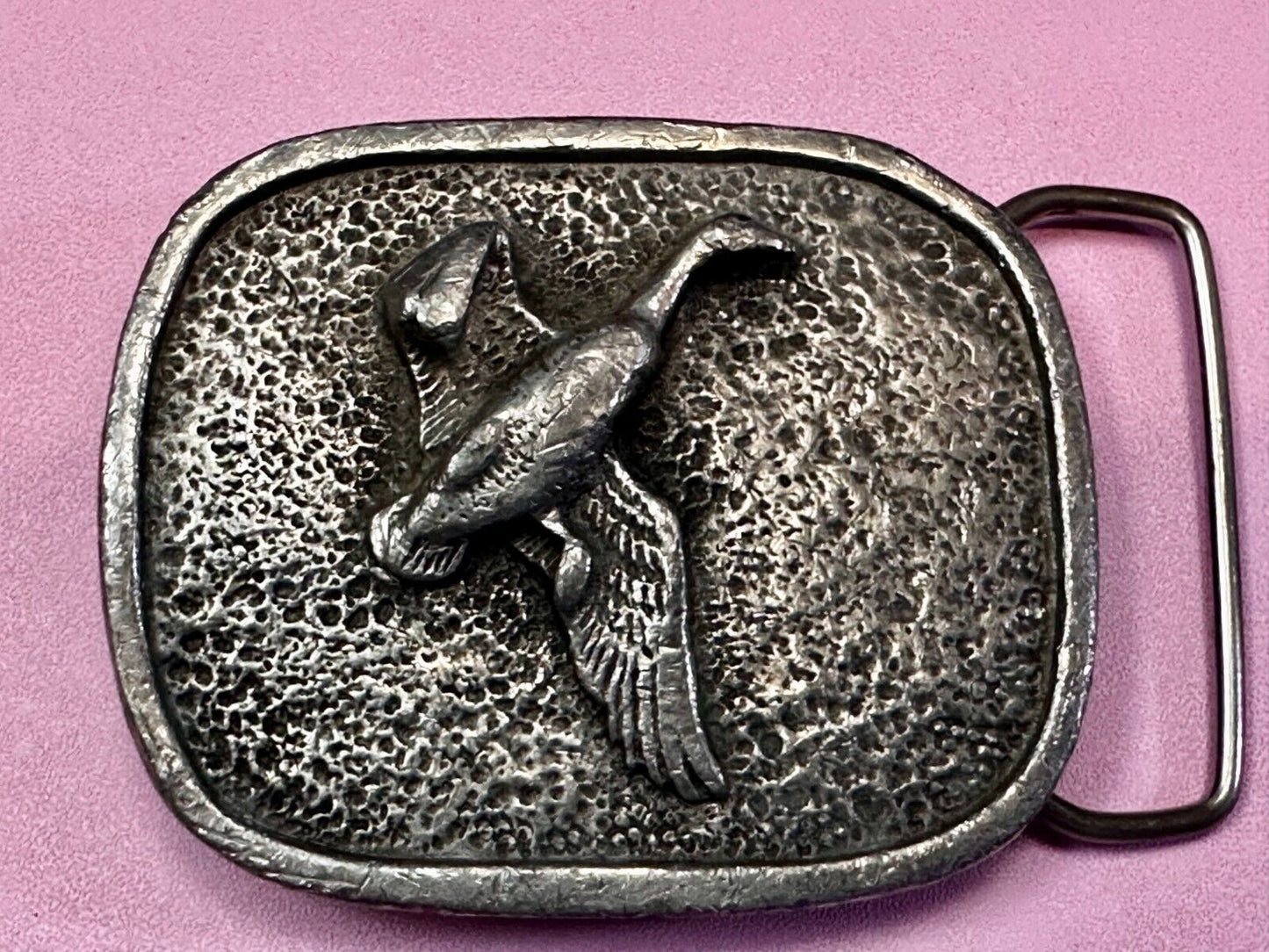The Canadian Goose Commemorative Belt Buckle by Elm Tree Studio