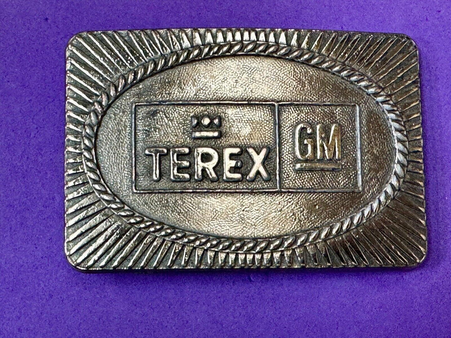 Terex General Motors GM Construction Machinery Bulldozer Tractor Belt Buckle