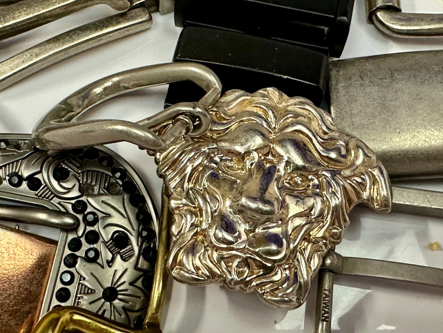 27 Piece Mixed Lot, Grab Bag - Resale Gifts! Vintage & Modern Belt Buckles