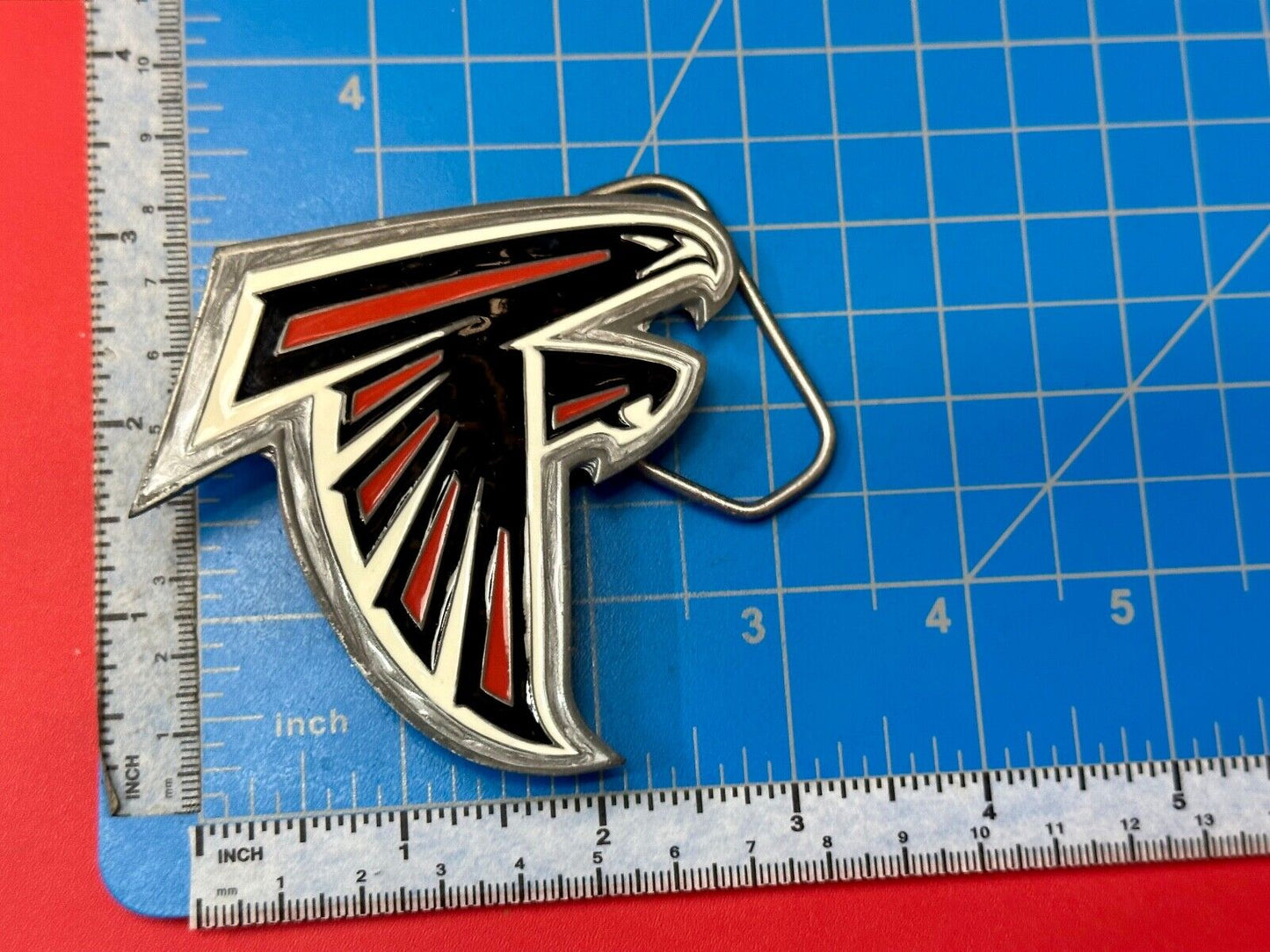 Atlanta FALCONS 2001 Great American Products belt buckle ultimate fan gift!