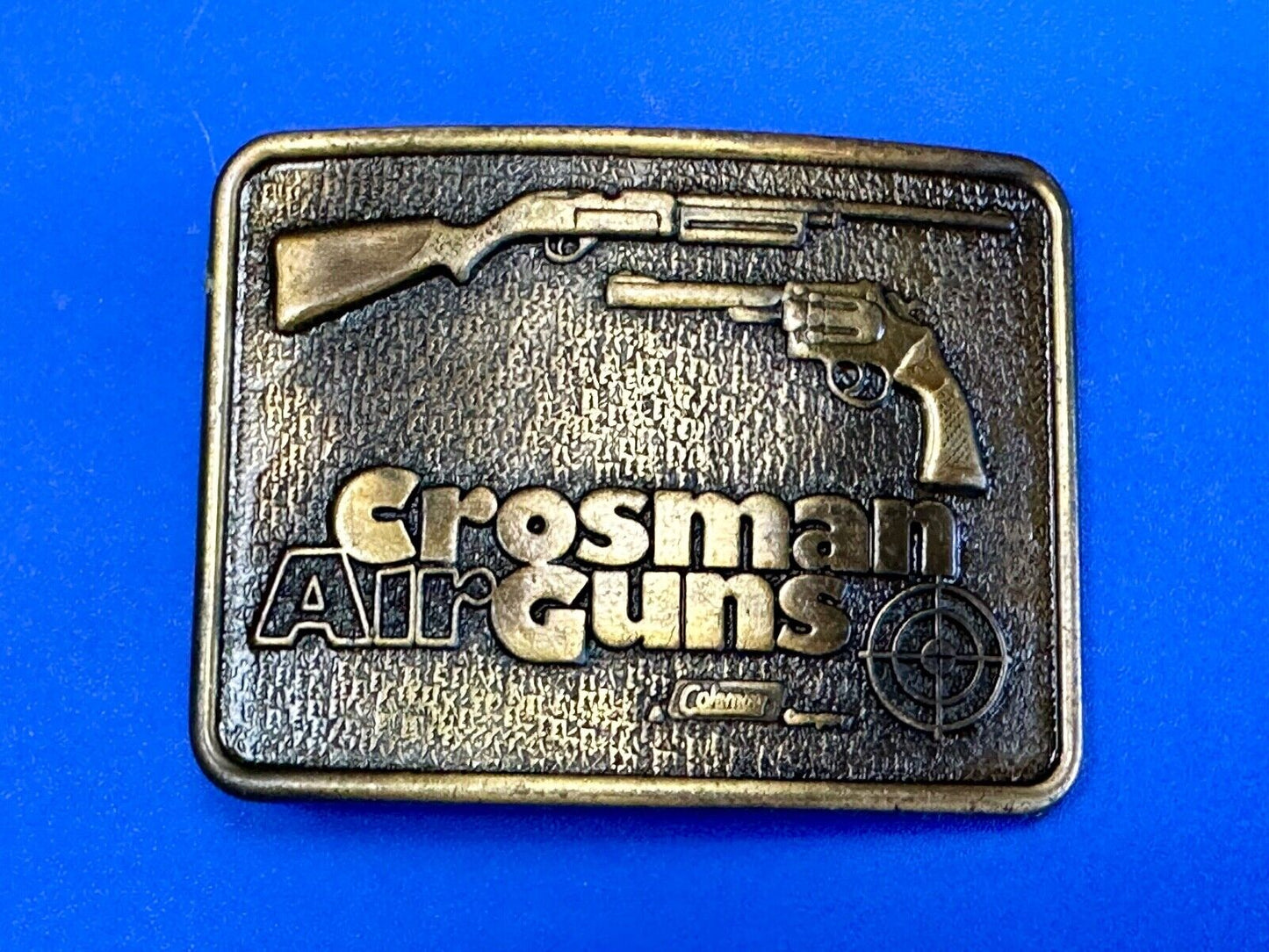 Vintage Crossman Air Guns Vintage Belt Buckle By Coleman Made by Century Canada