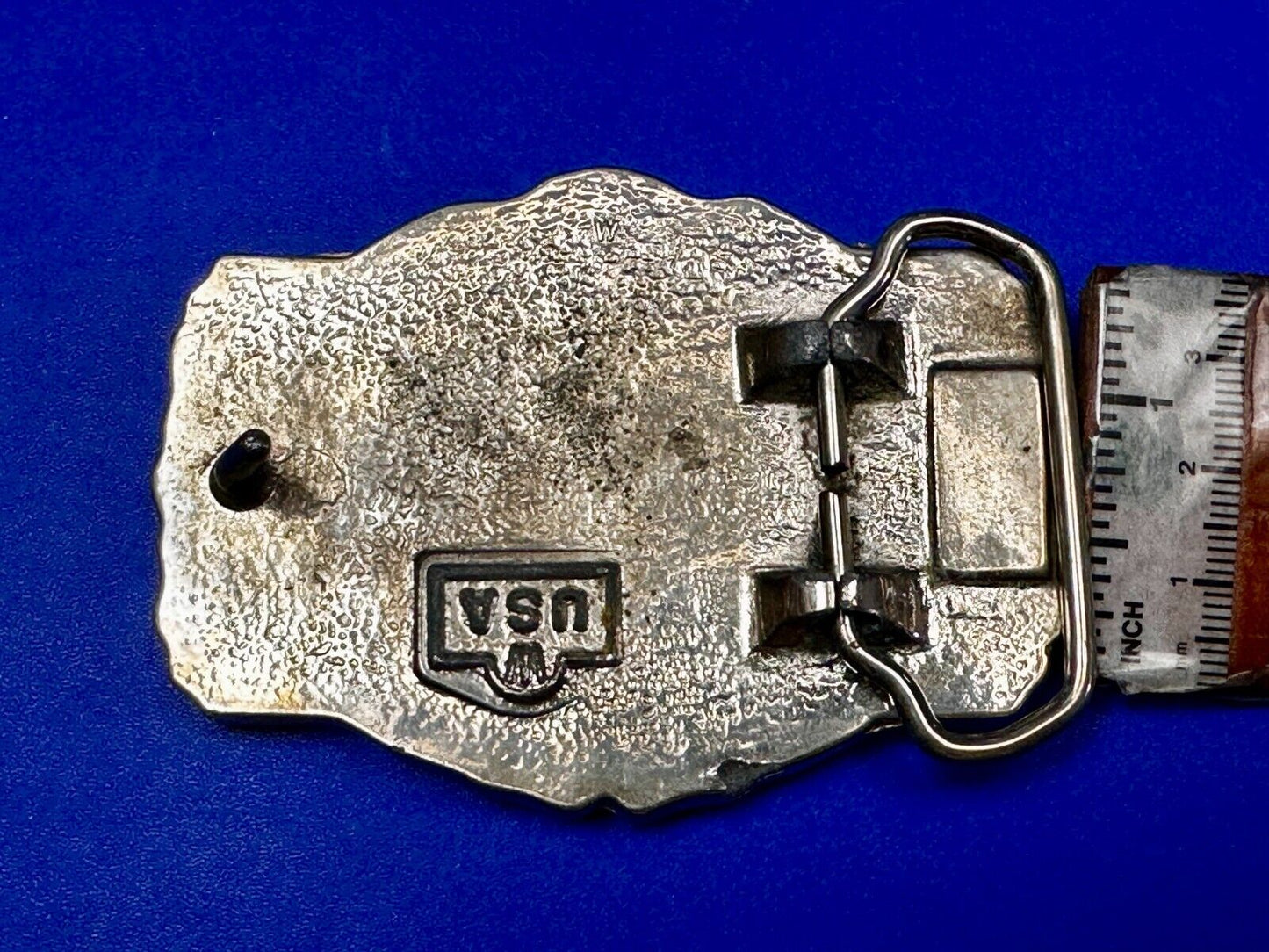 Tractor Agricultural Farm Equipment Arroyo Grande Farmers Vintage W Belt Buckle
