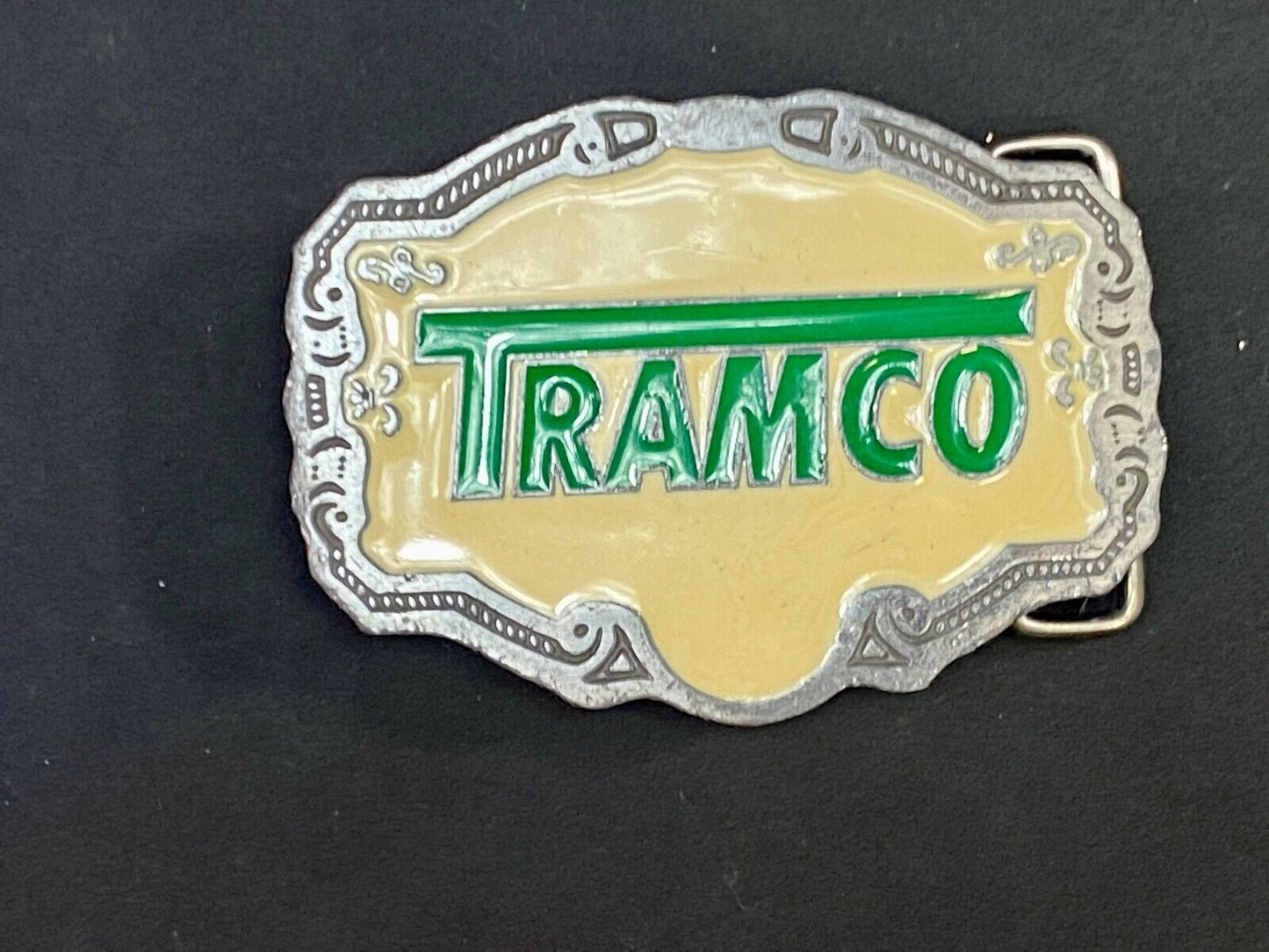 Tramco Company Western Enameled Heavy Equipment Company Kansas Belt Buckle