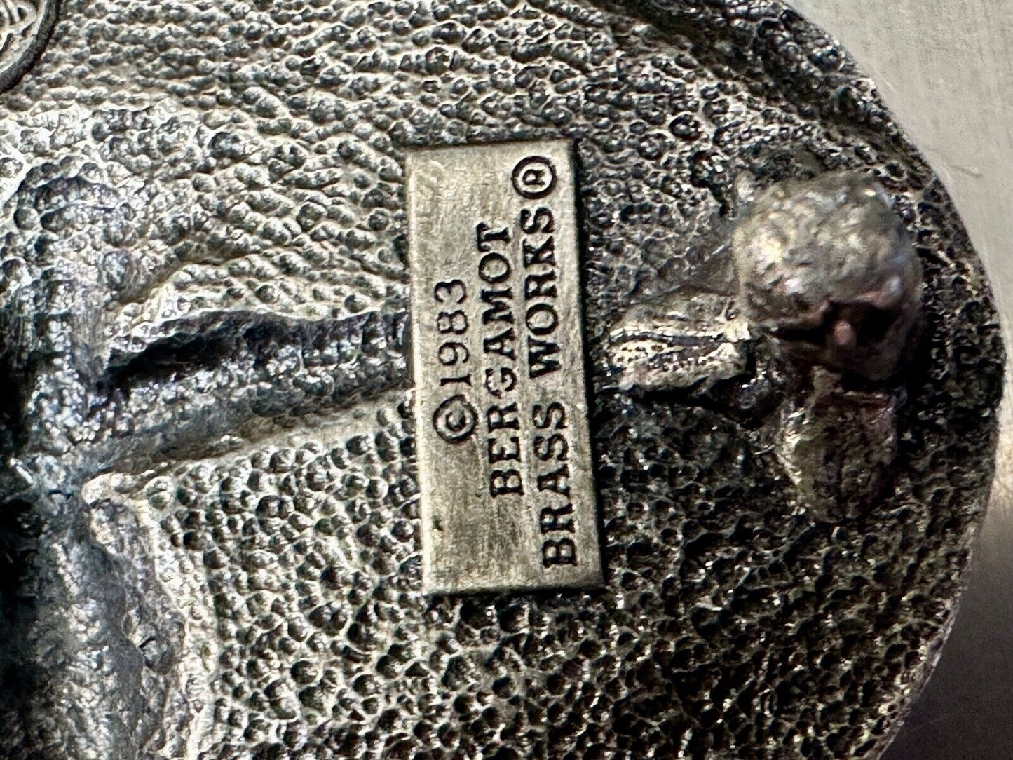 The Canadian Goose commemorative vintage 1983 bergamot belt buckle