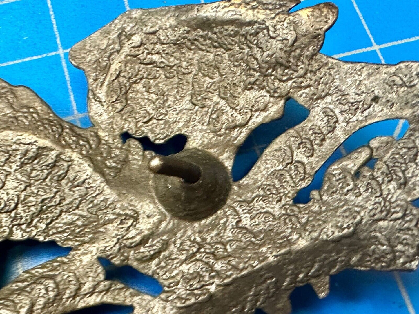 Vintage Chinese Dragon Vintage artisan? Large Oversized Belt Buckle