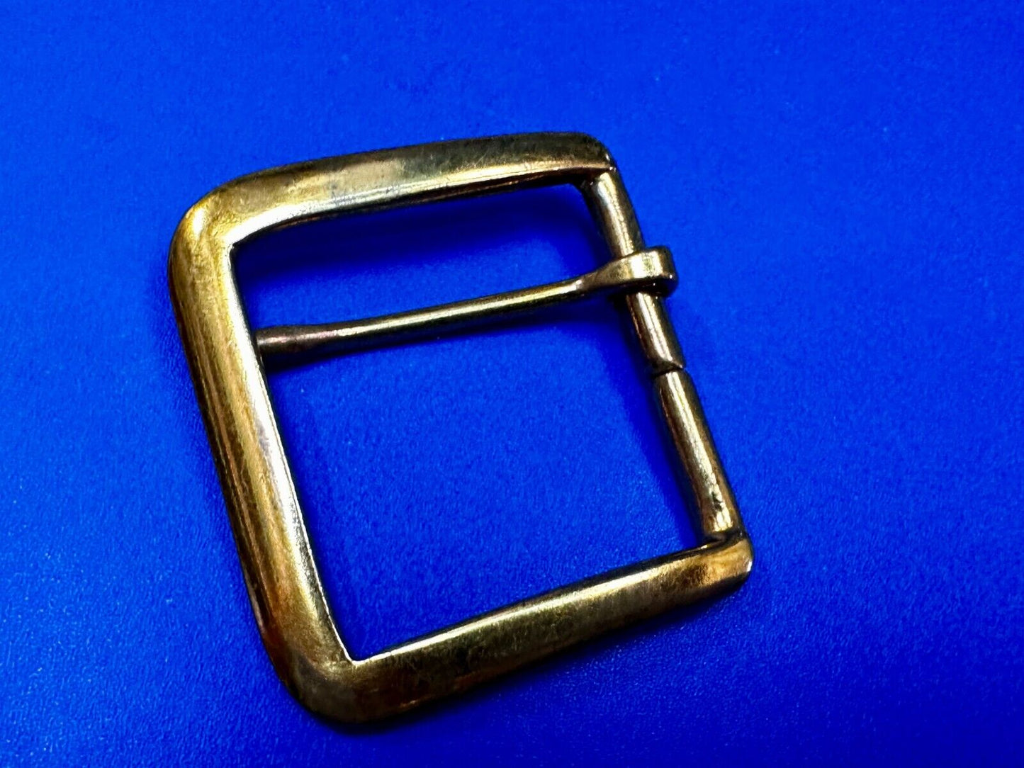 2" Wide Vintage Brass Tone Replacement Belt Buckle