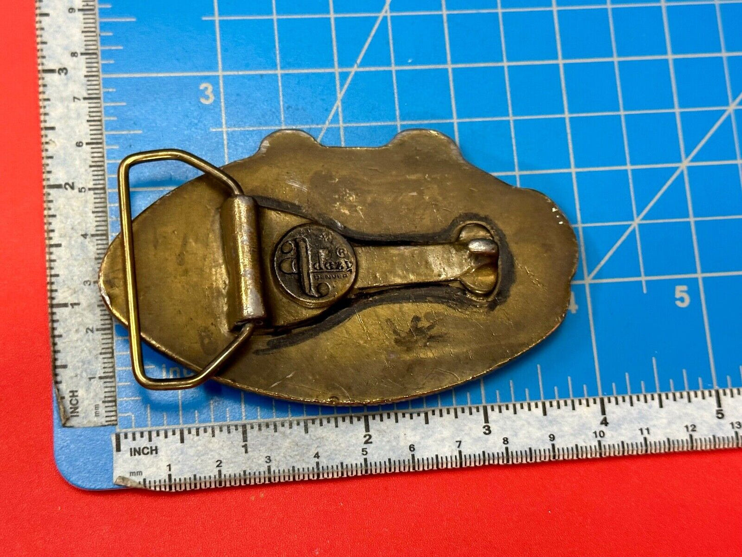 Big Sky Country Montana Vintage Collectable belt buckle by Adezy