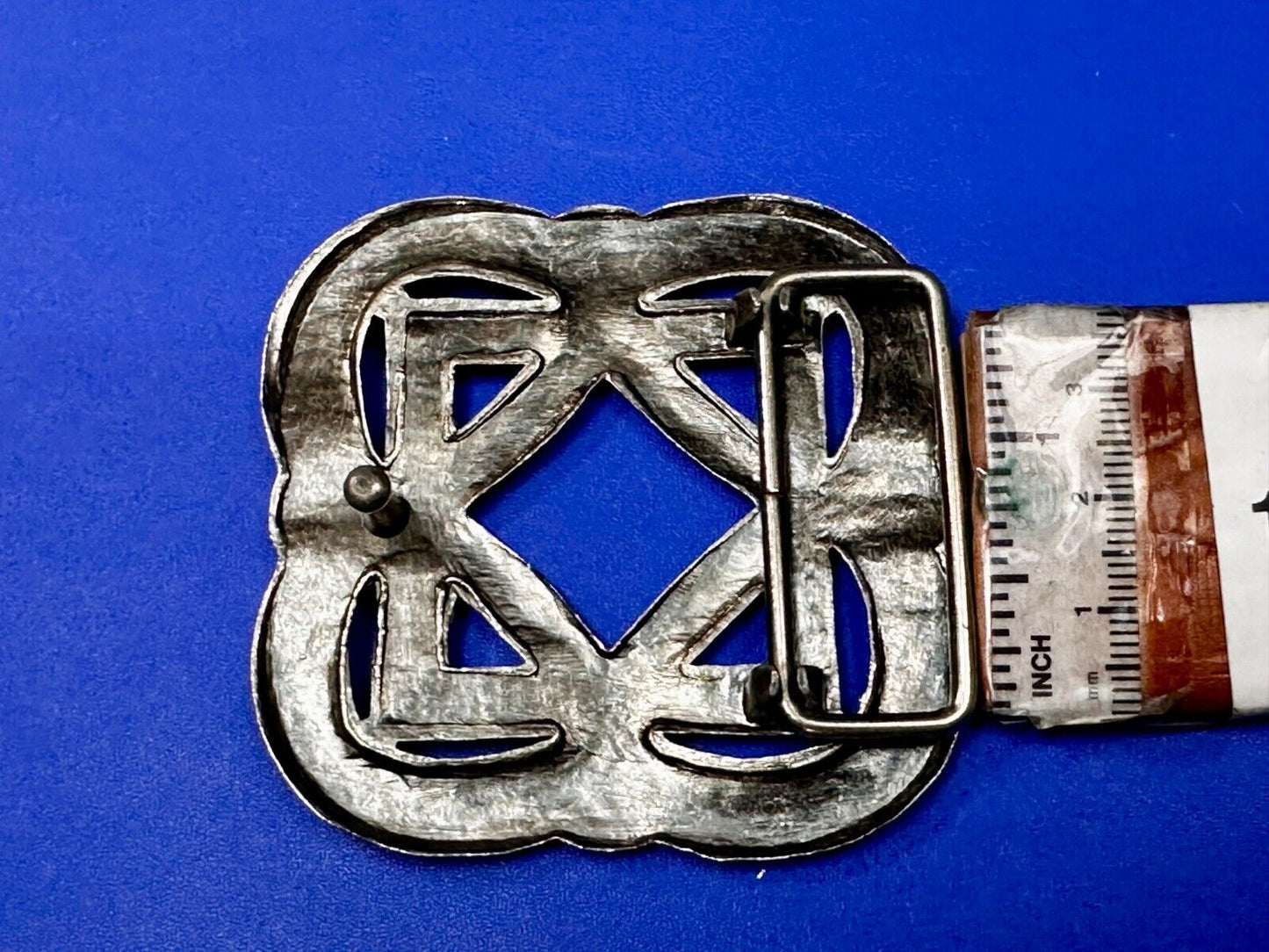 Vintage Art Deco Style Openwork Replacement Belt Buckle