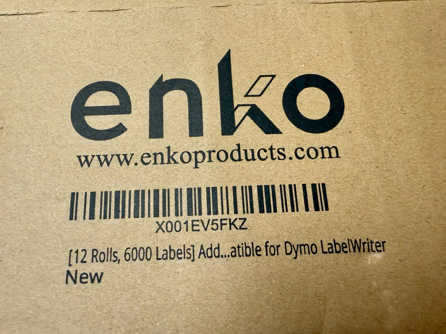 21 Rolls - Bulk Lot of EnKo Thermal Printer Labels Dymo 30252 (1-1/8 x 3-1/2 )