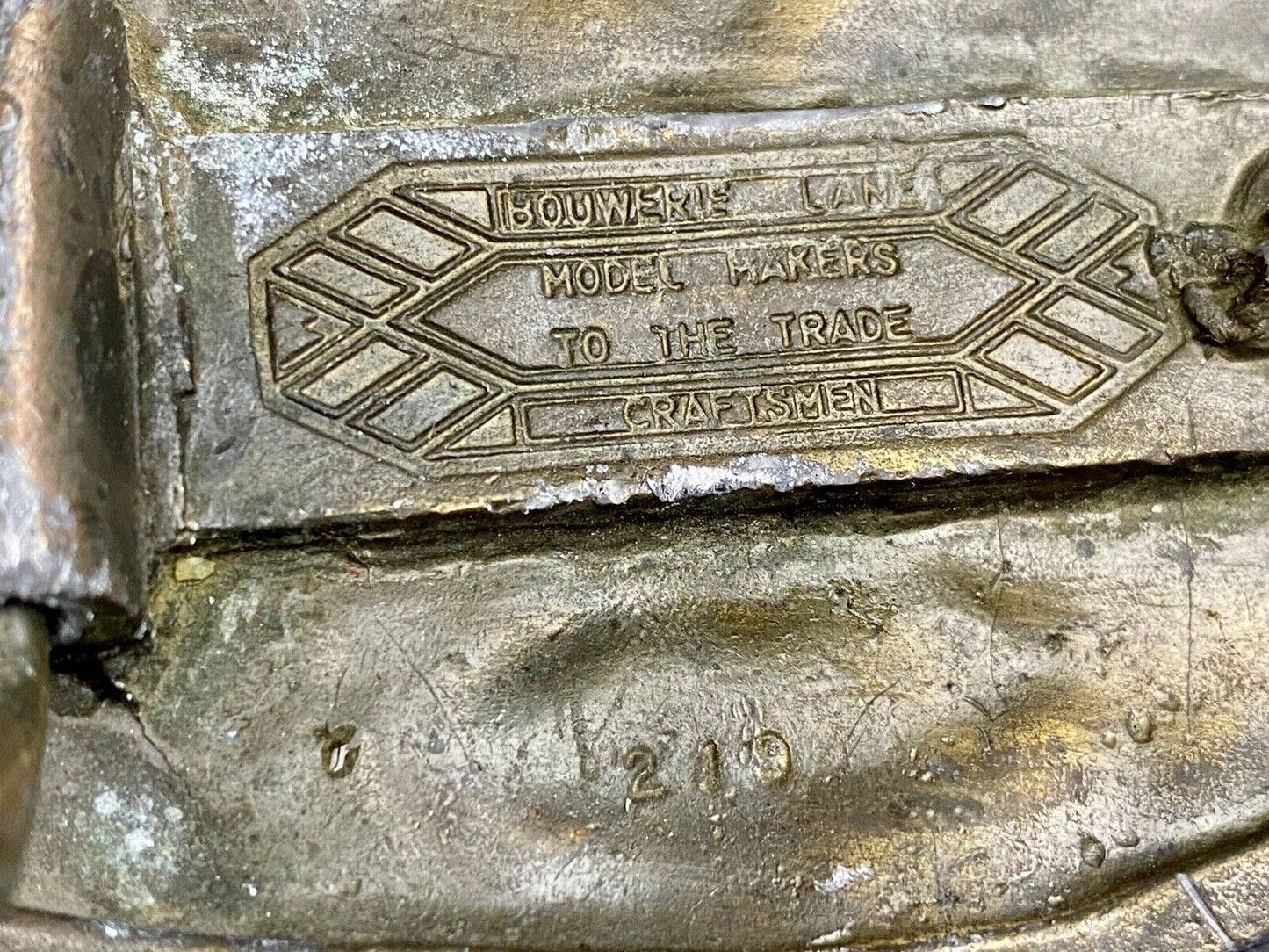 Vintage CRAFTSMAN BELT BUCKLE - AMERICAN EAGLE - Bouwerie Lane