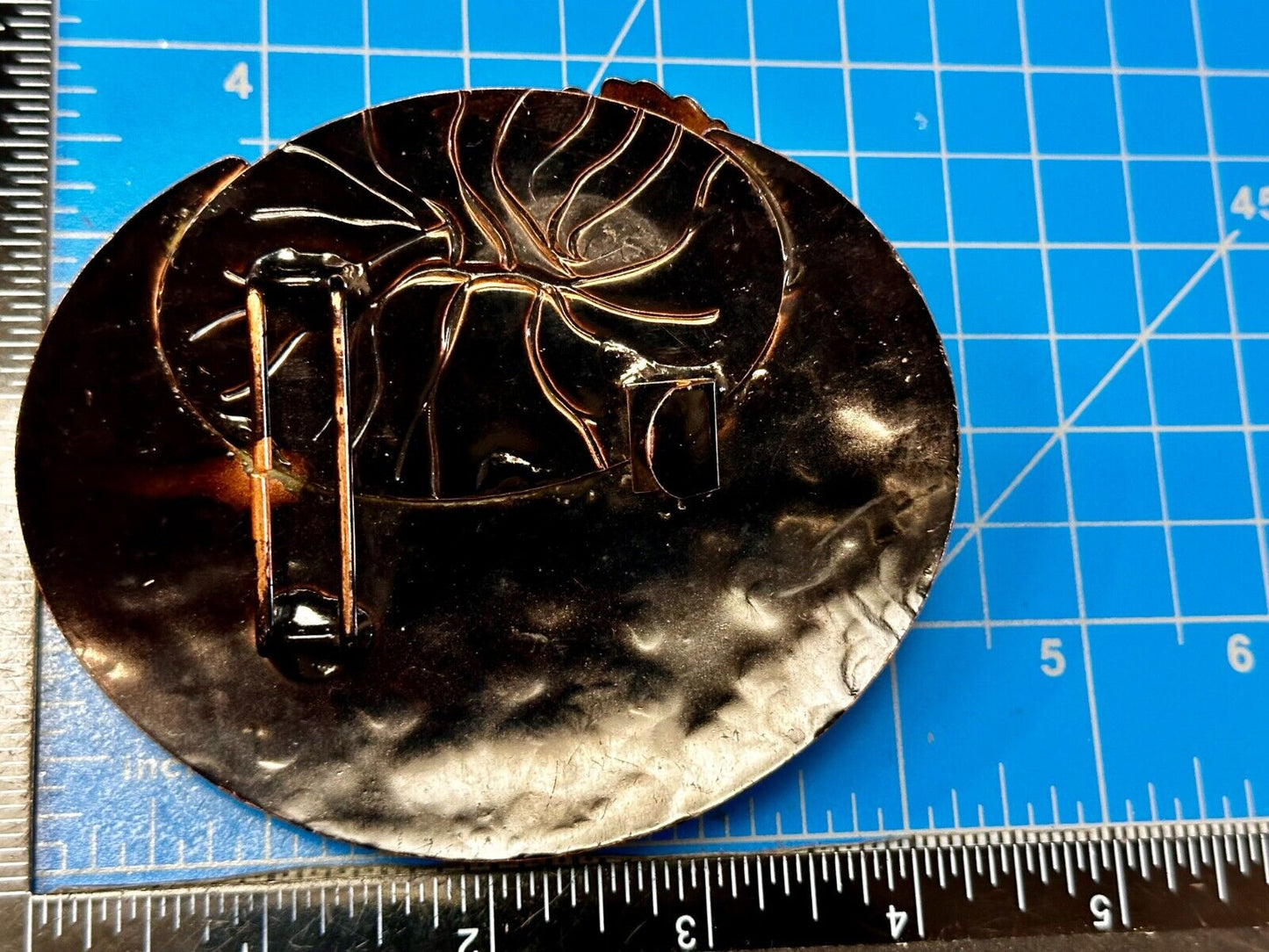 Beautiful Artisan Lilly Flower Sash Multiple Rhinestone Accented Belt Buckle
