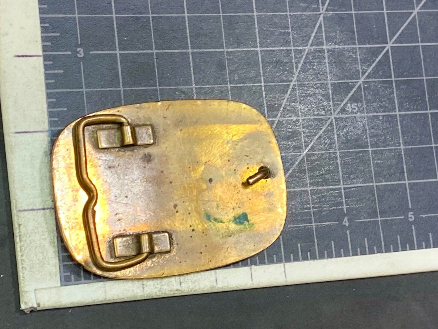 Vintage Case Tractors Tec Technical Experience Center Belt Buckle