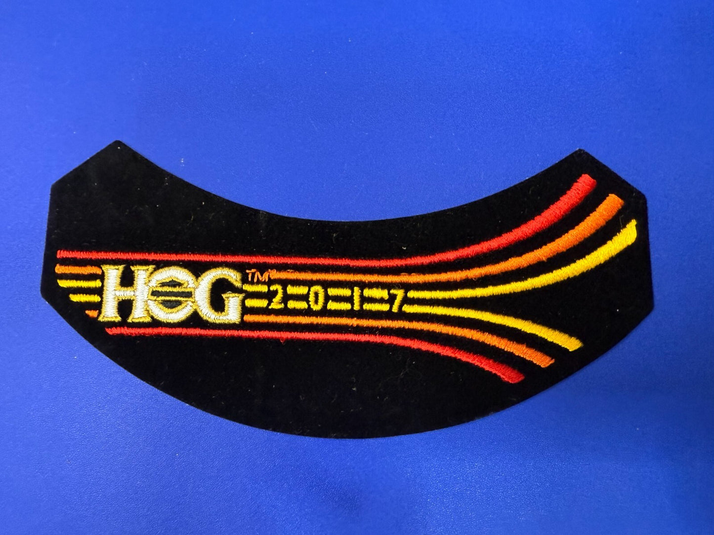 2017 HARLEY DAVIDSON OWNERS GROUP HOG H.O.G. VEST JACKET PATCH