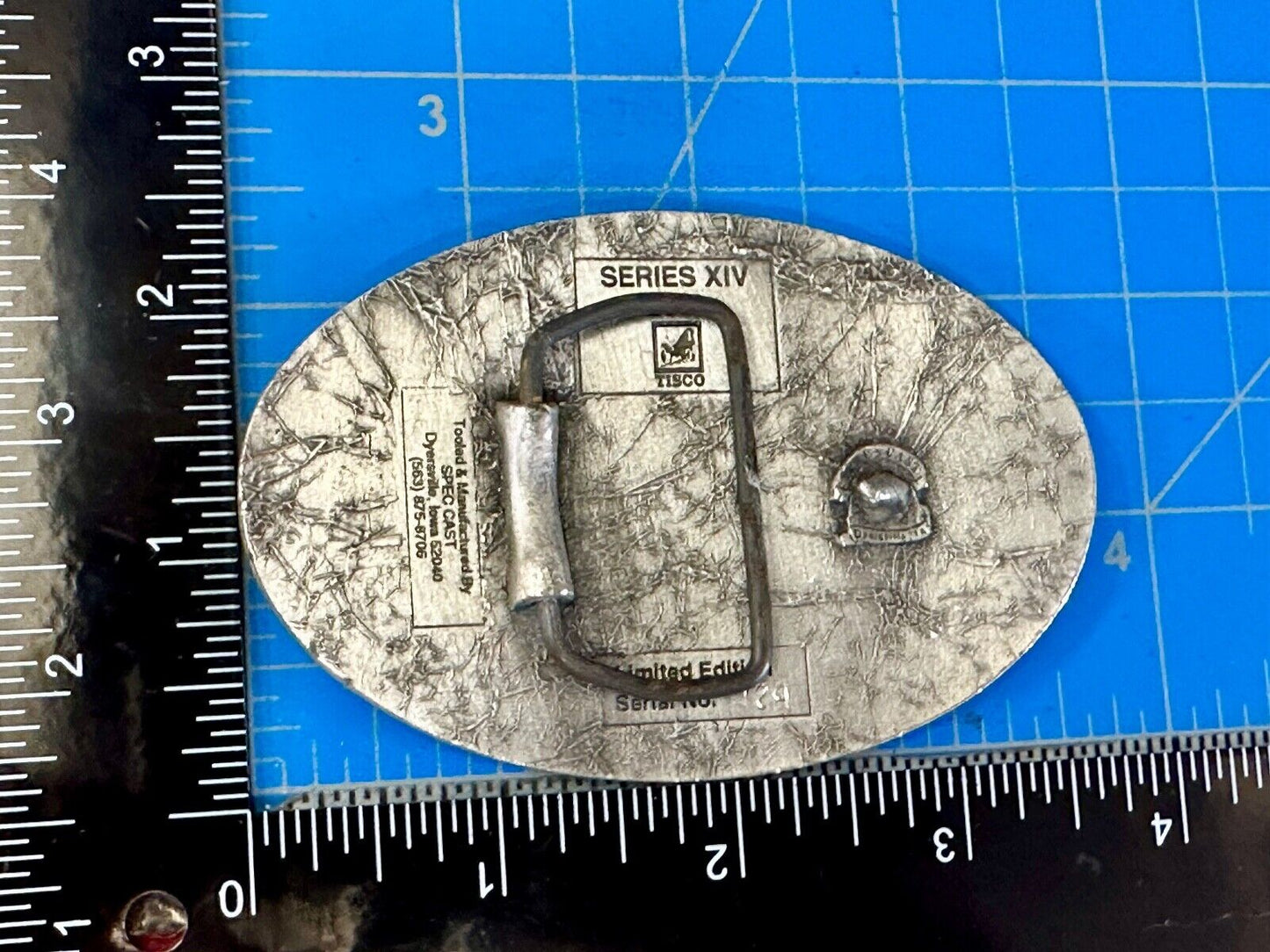 Tisco Farm Tractor Replacement Parts and Accessories vintage 2003 belt buckle