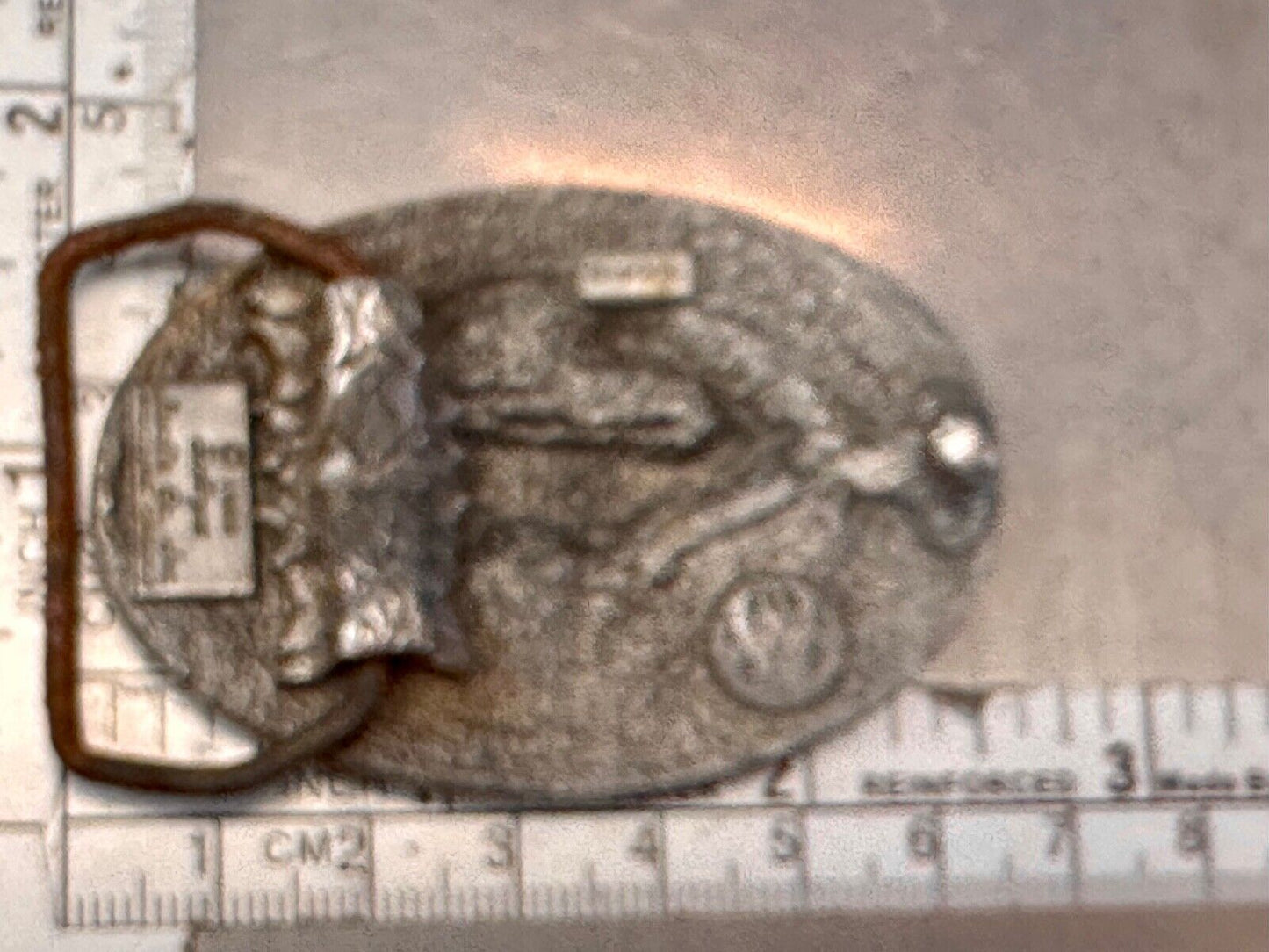 The Great ELK - Vintage 1980 D-4000 Siskiyou 2.75" wide Belt Buckle