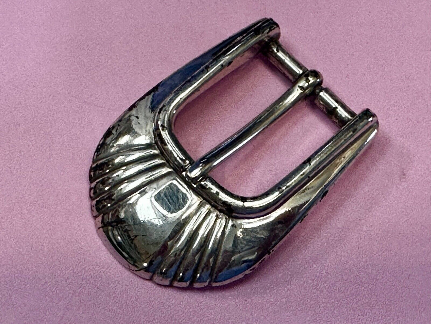 Vintage 90's Ranger Style Native American / Navajo Vibe Belt Buckle