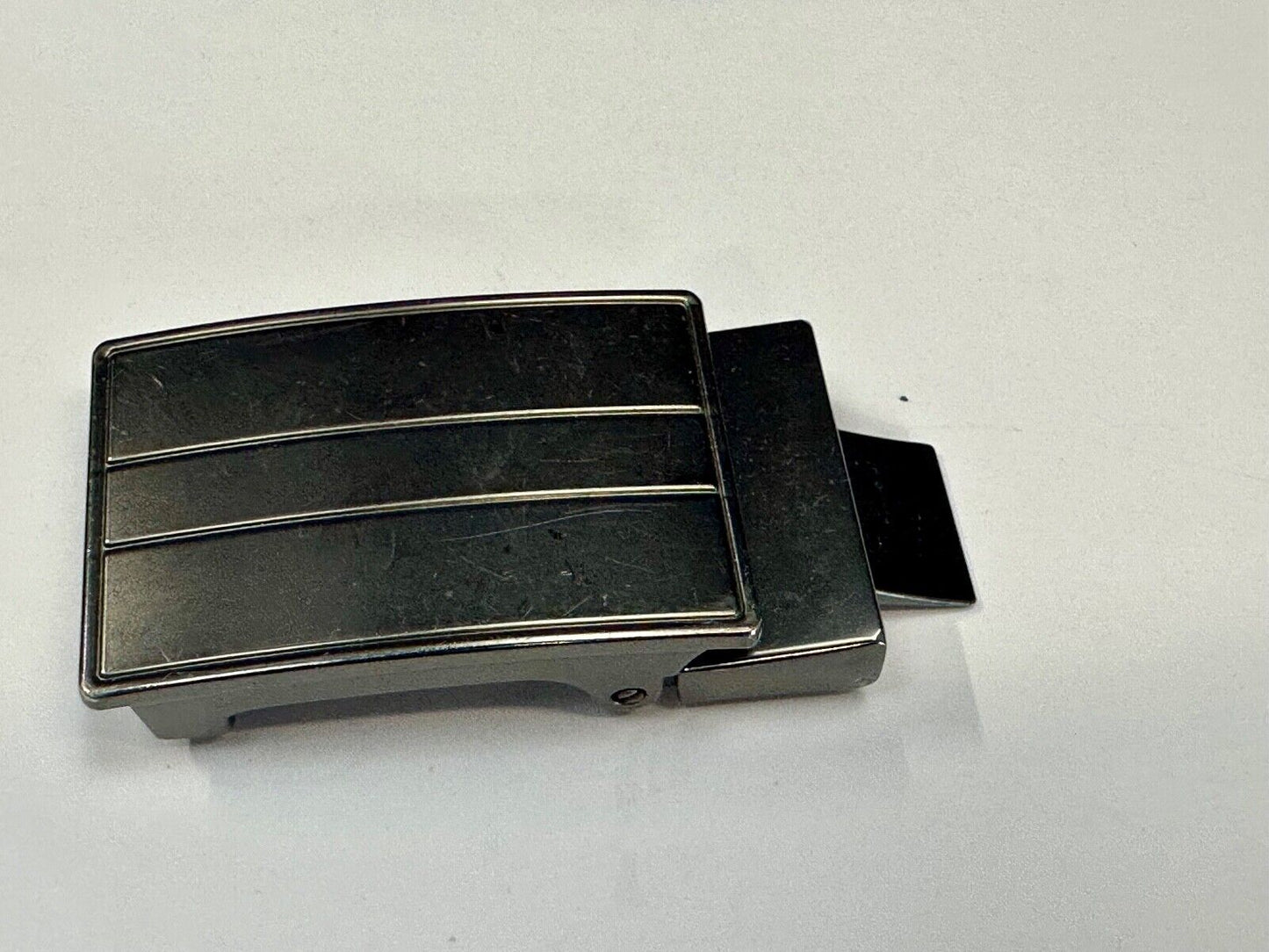 BLACK Color Dress Formal 3 lined replacement Belt Buckle