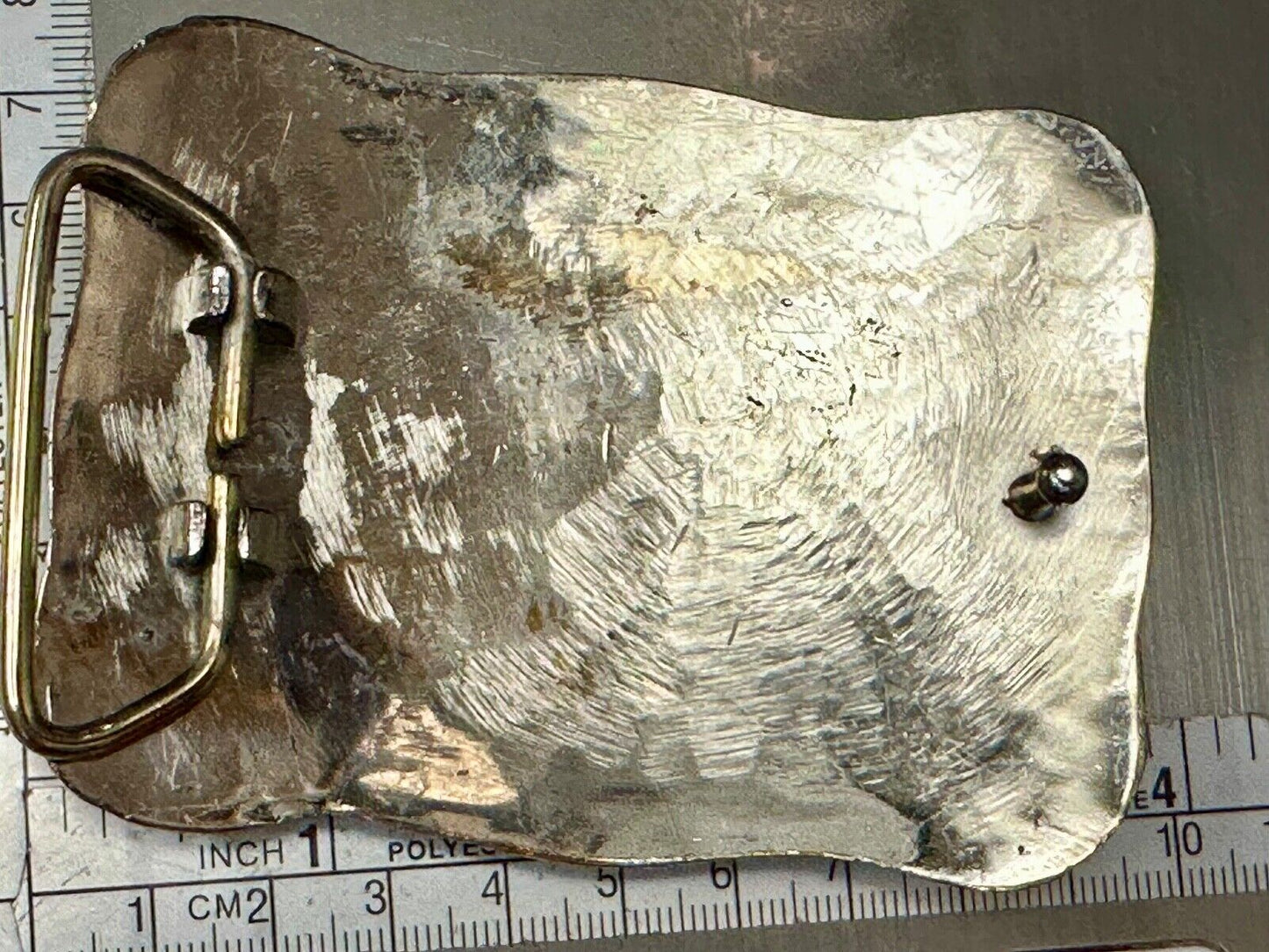 Texas Longhorn Cow Steer flower swirl Belt Buckle w/ thick rope boarder