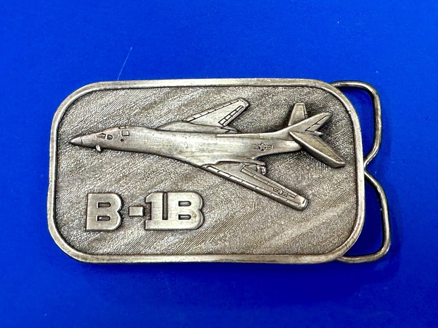 B-1B Military Aircraft Air Force Belt Buckle Connection Rockwell International