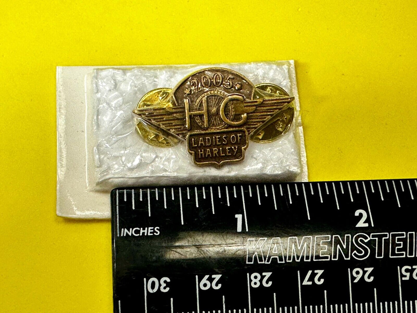 2005 Ladies of Harley Davidson Owners Group HOG NOS Pin for Jacket or Vest