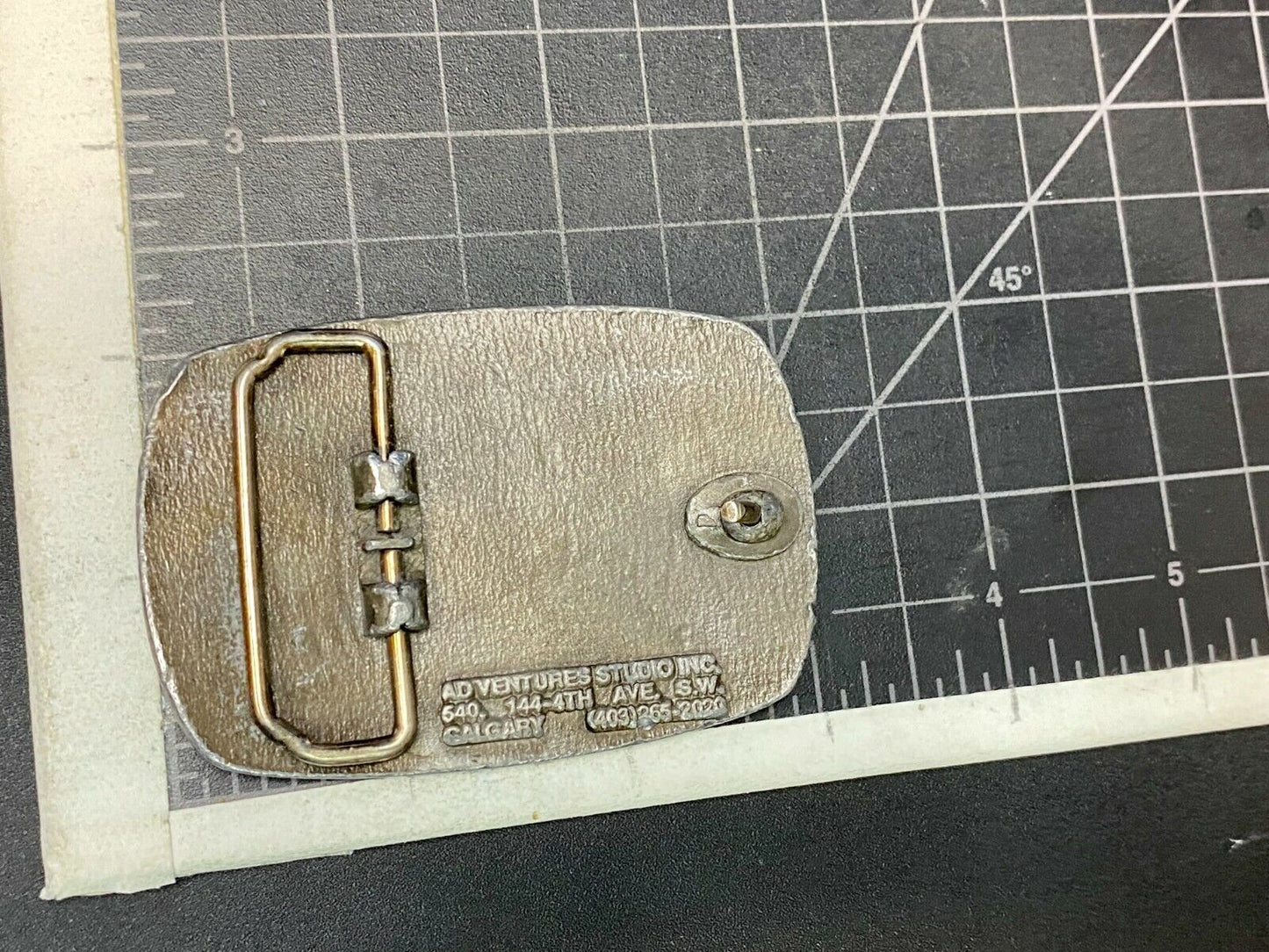 Bi-Provincial Smart Sm Art Upgrader Belt Buckle By Ad Ventures Studios