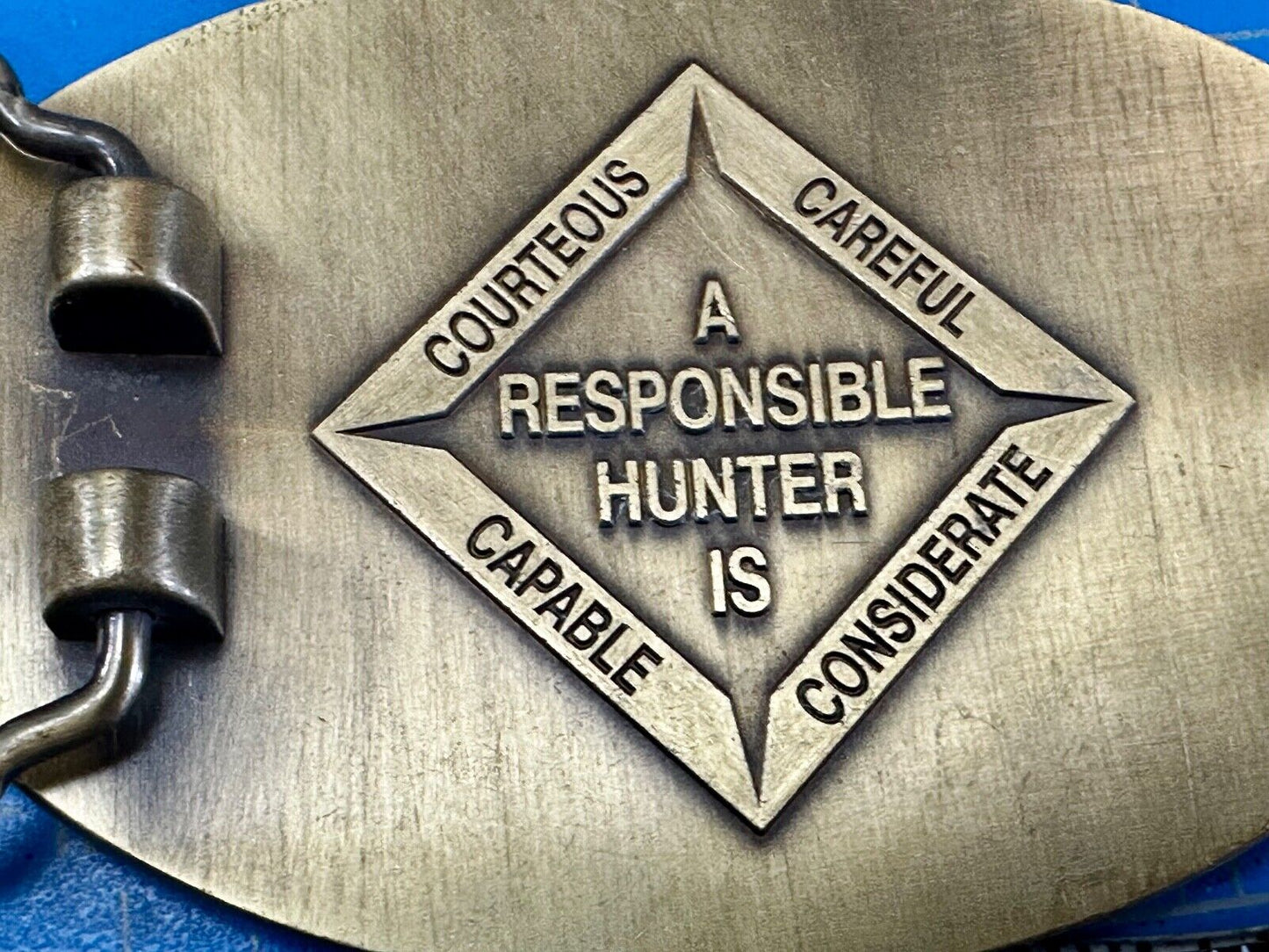 Texas Hunter Education Instructor 500 Parks & Wildlife Dept Belt Buckle