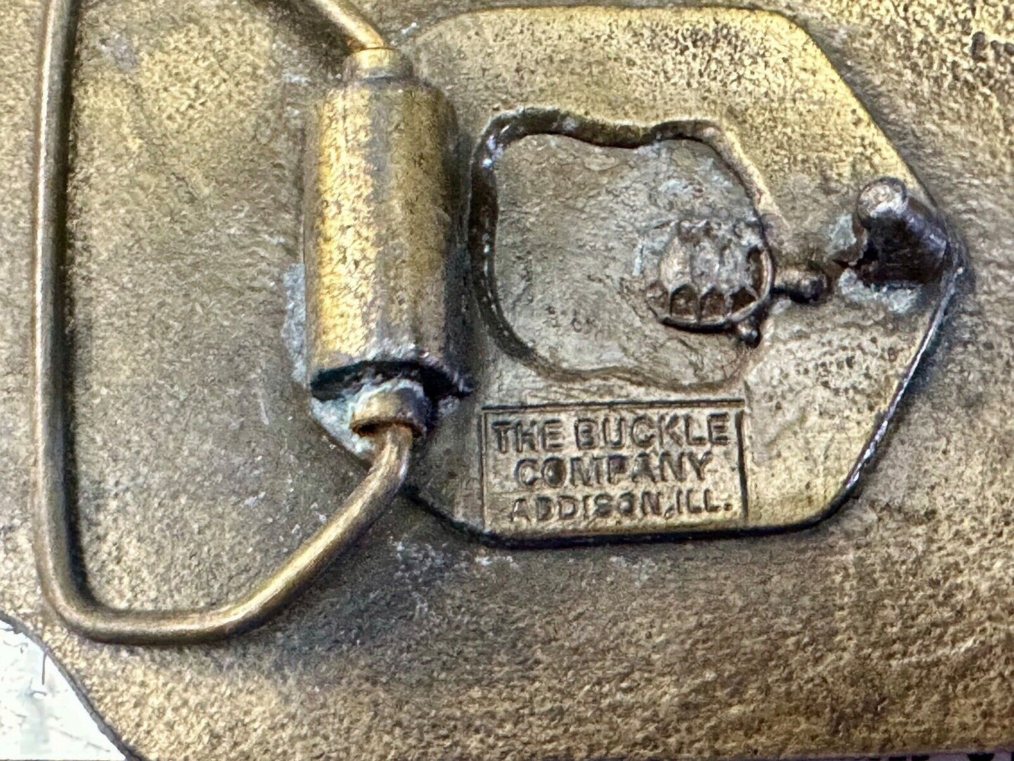 America’s Heroes FIRE DEPARTMENT Lincoln Dupon Vintage belt buckle - Buckle Co