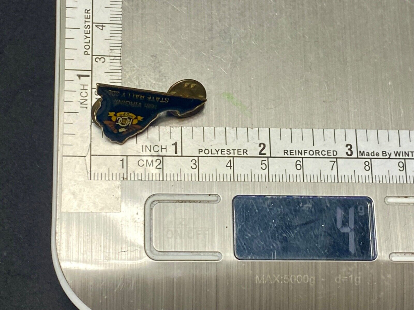 2006 Virginia State Harley Davidson HOG Rally Motorcycle Collectors pin