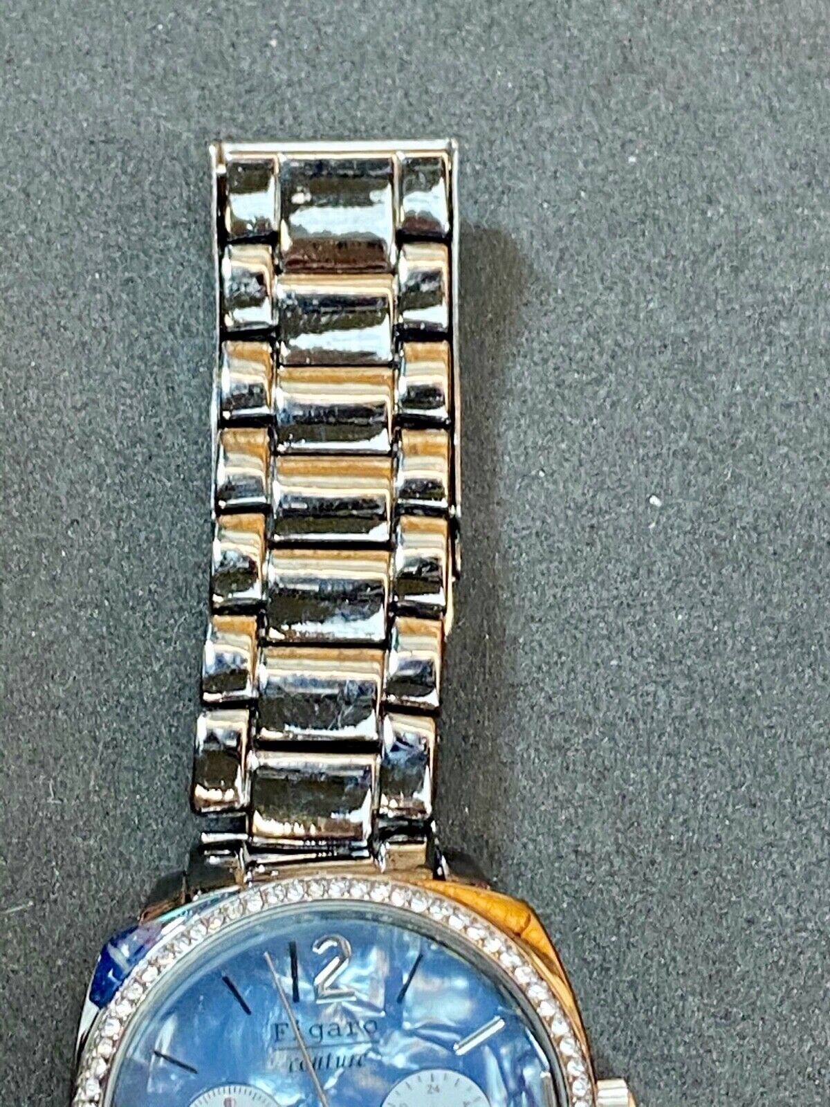 Beautiful Figaro Couture Multi Dial Watch - New Batter, Working Well!