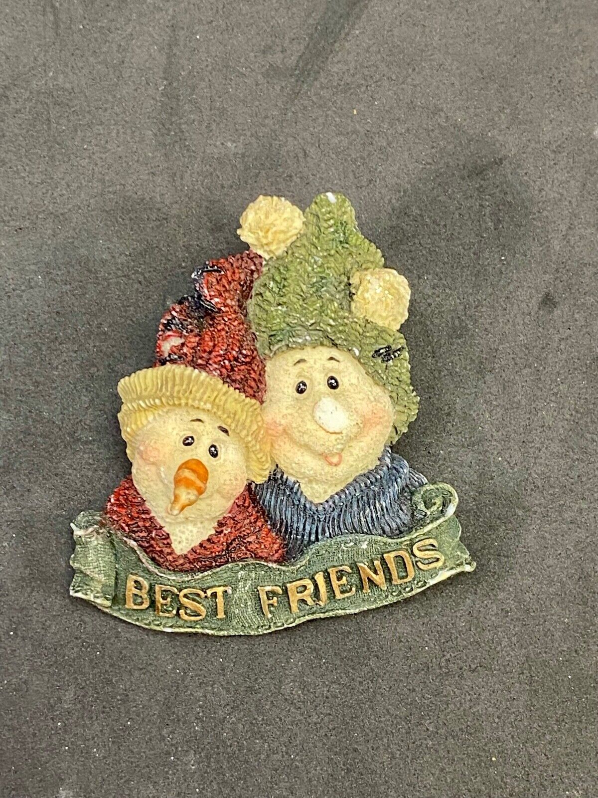Best Friends Winter Snowman Adorable Boyds Bears & Friends Brooch Pin