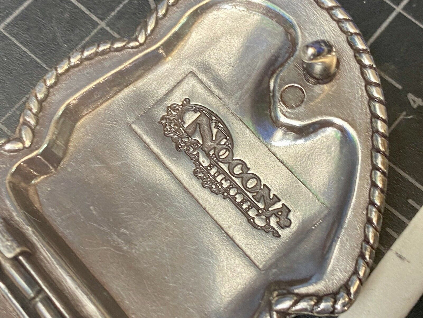 Three Hearts - Ornate Shaped Cowboy Cowgirl Rhinestone Accented Belt Buckle