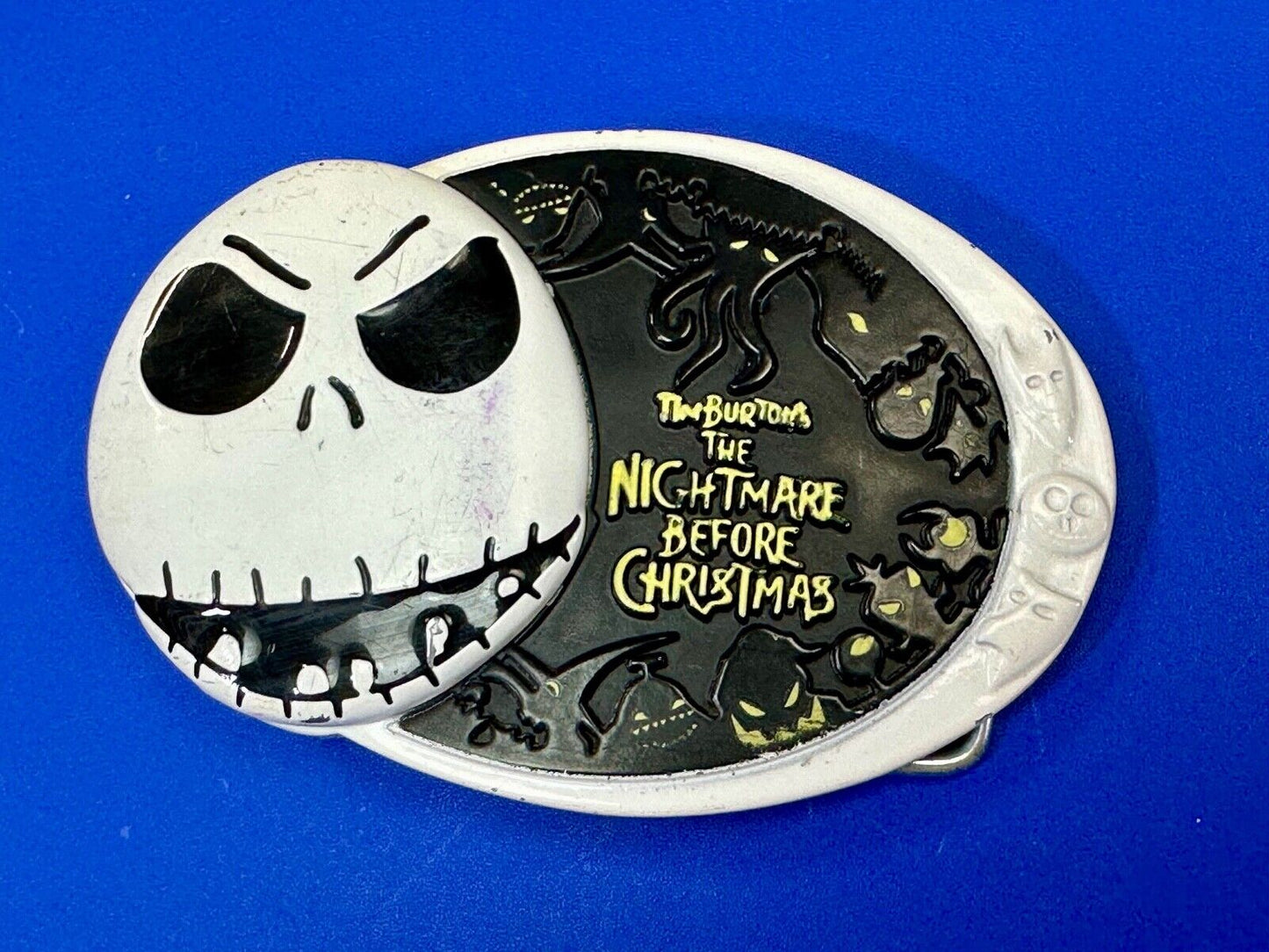Tim Burtons Disney The Nightmare Before Christmas belt buckle