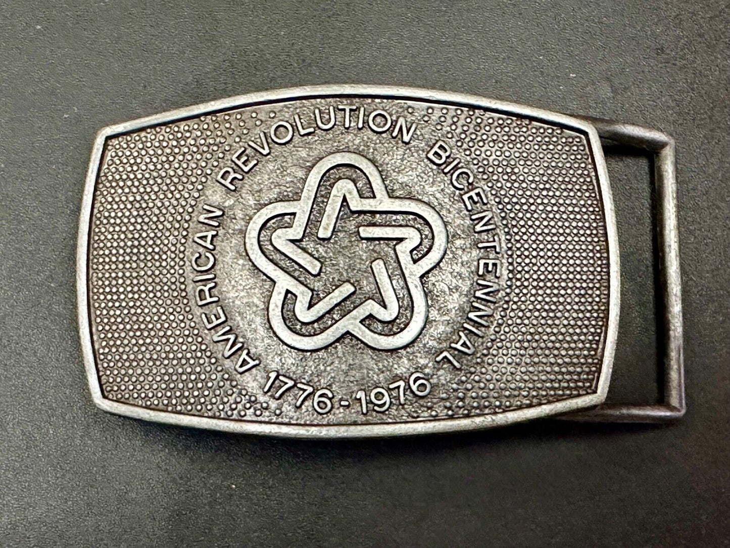American Revolution Bicentennial Celebration Patriotic Vintage 1976 belt buckle