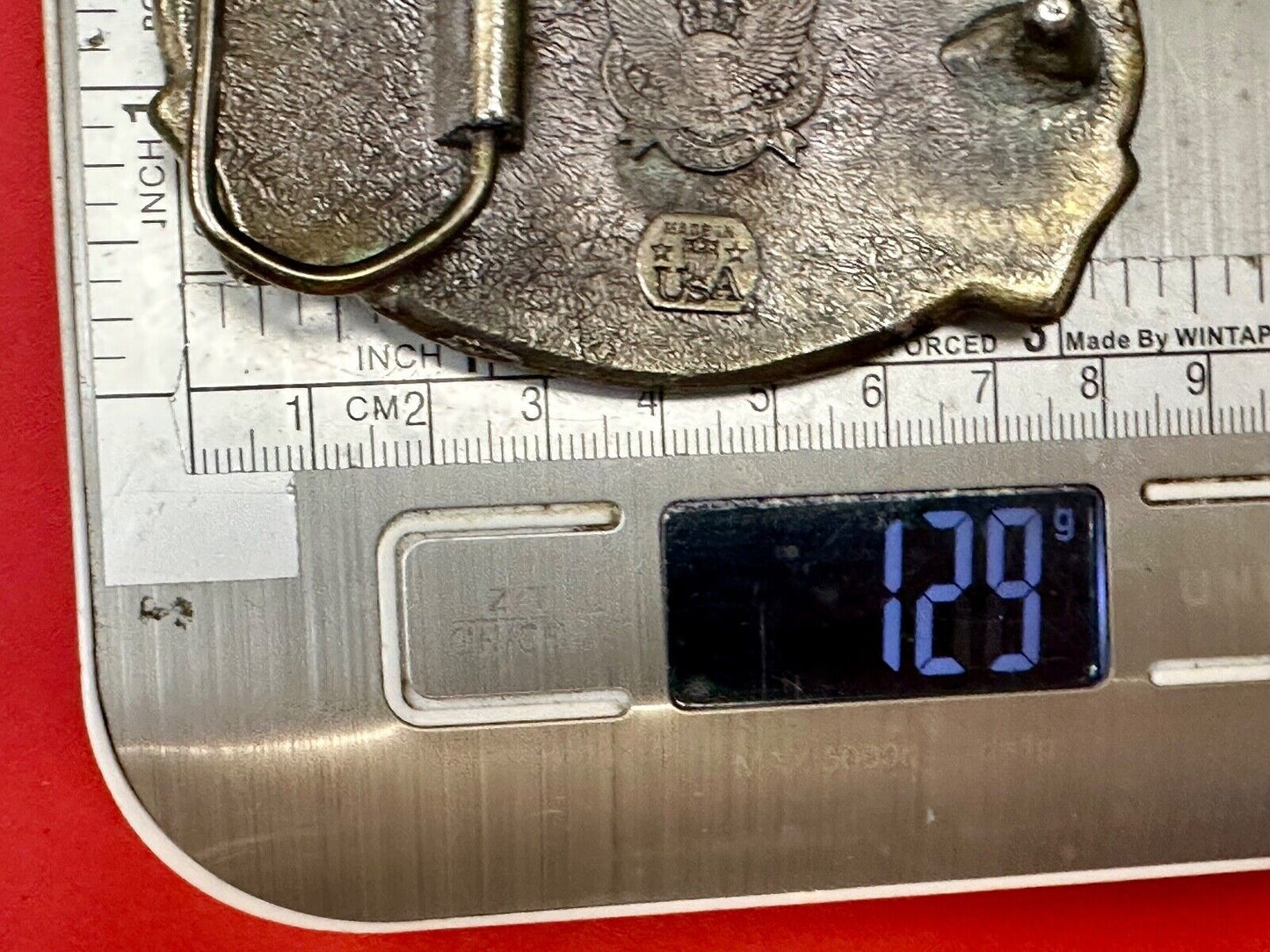 BASS Fishing Anglers Sportsman's Society Club 0 Great American Belt buckle Co