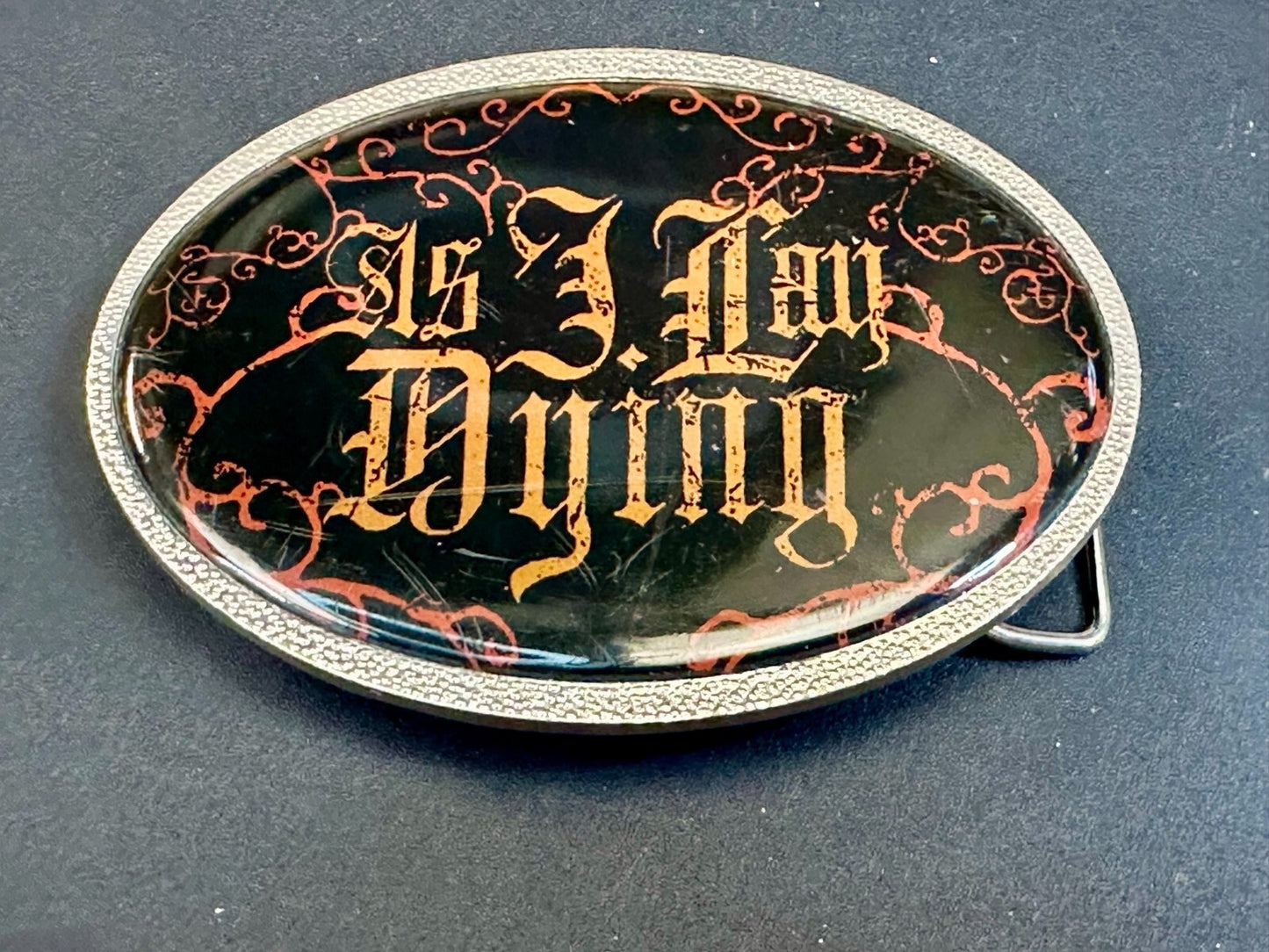 As I Lay Dying American Metal Core Band Promotional Tour Belt Buckle