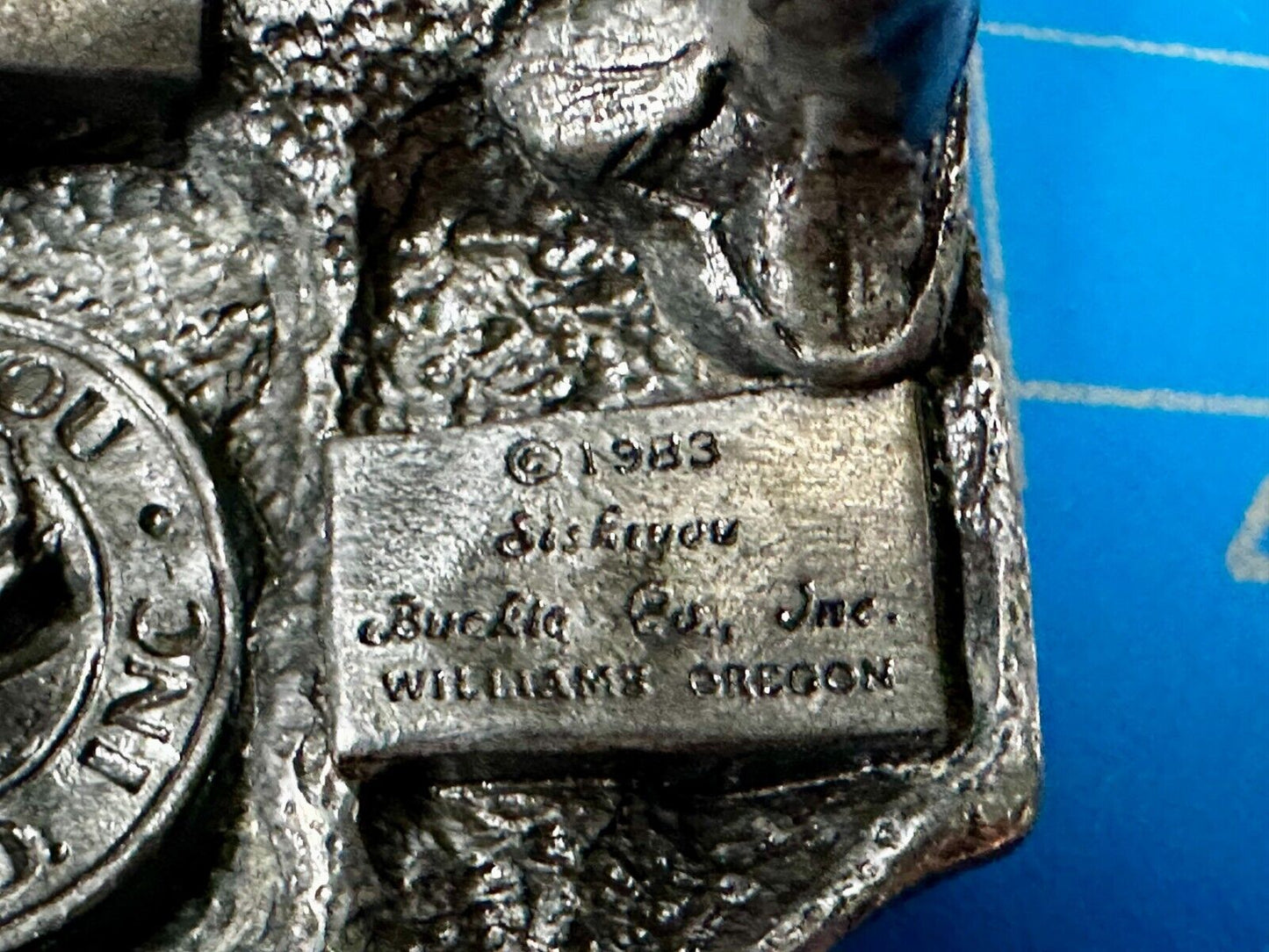 The American Farmer Feeds The World Tractor Farming Commemorative Belt Buckle