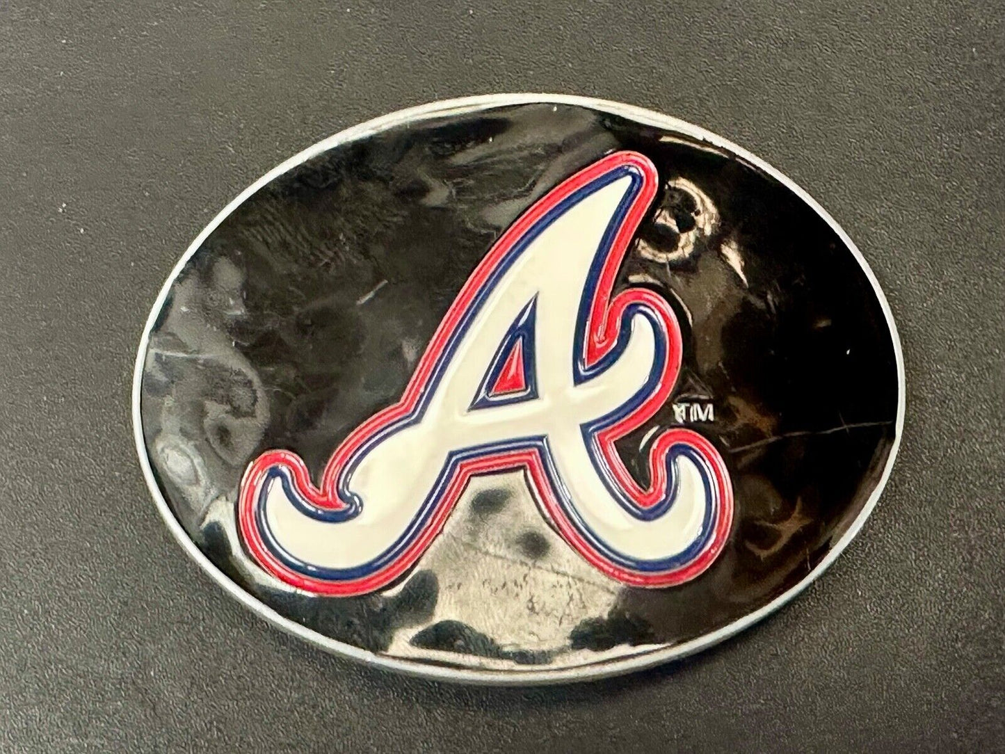 Atlanta Braves Baseball Team Emblem Mlbp 2011 Belt Buckle By Siskiyou Sports