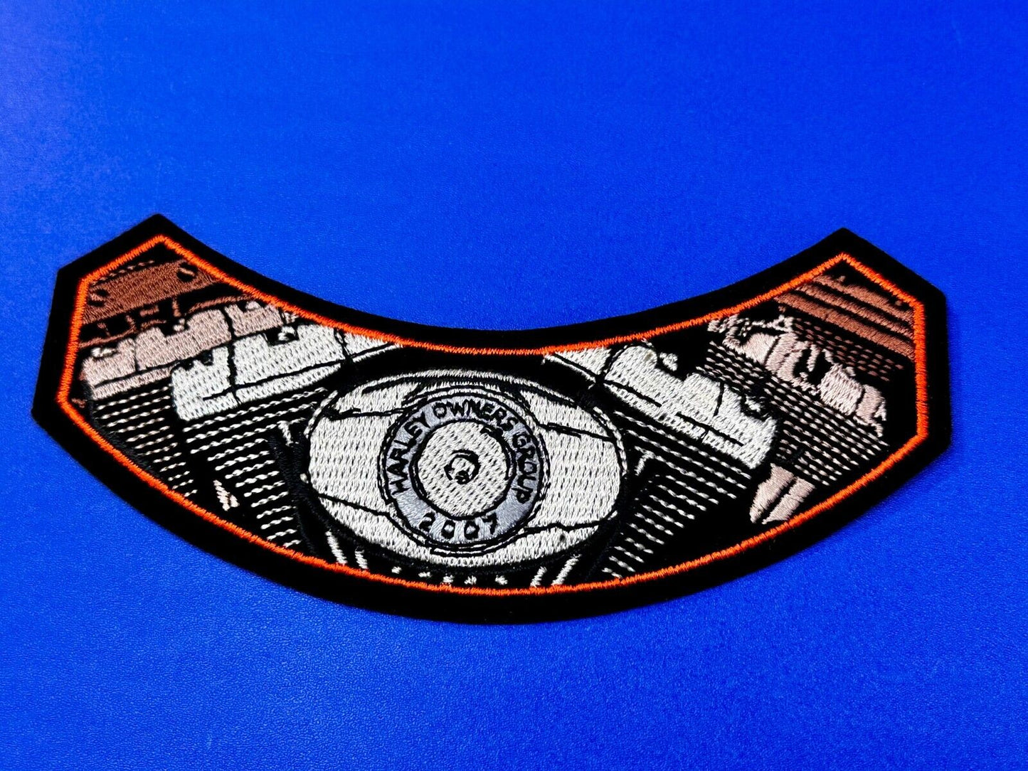 2007 Twin Engine Harley Davidson Owners Group Motorcycles Jacket Vest Patch