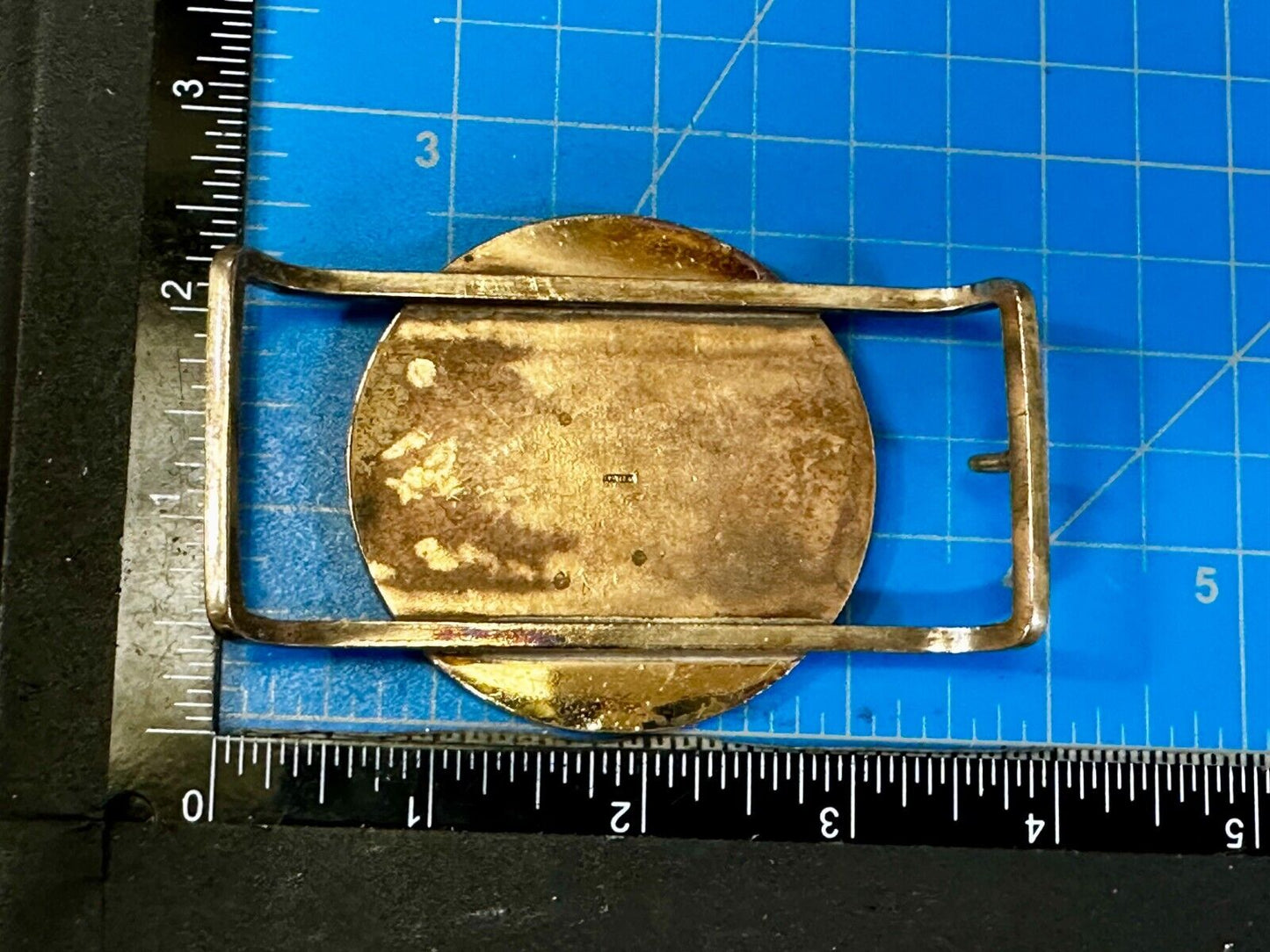TXI Oil Rig Drilling Construction Company Vintage Belt Buckle by Jostens