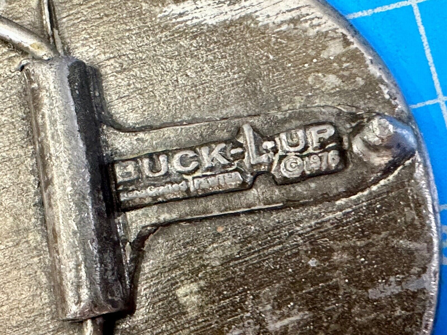 The General Semi Big Rig Truckers Drivers vintage Buck-L-Up 1976 belt buckle