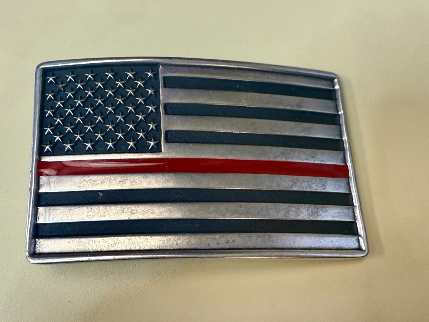 USA United States Flag American Pride Patriotic Montana Silversmiths Belt Buckle