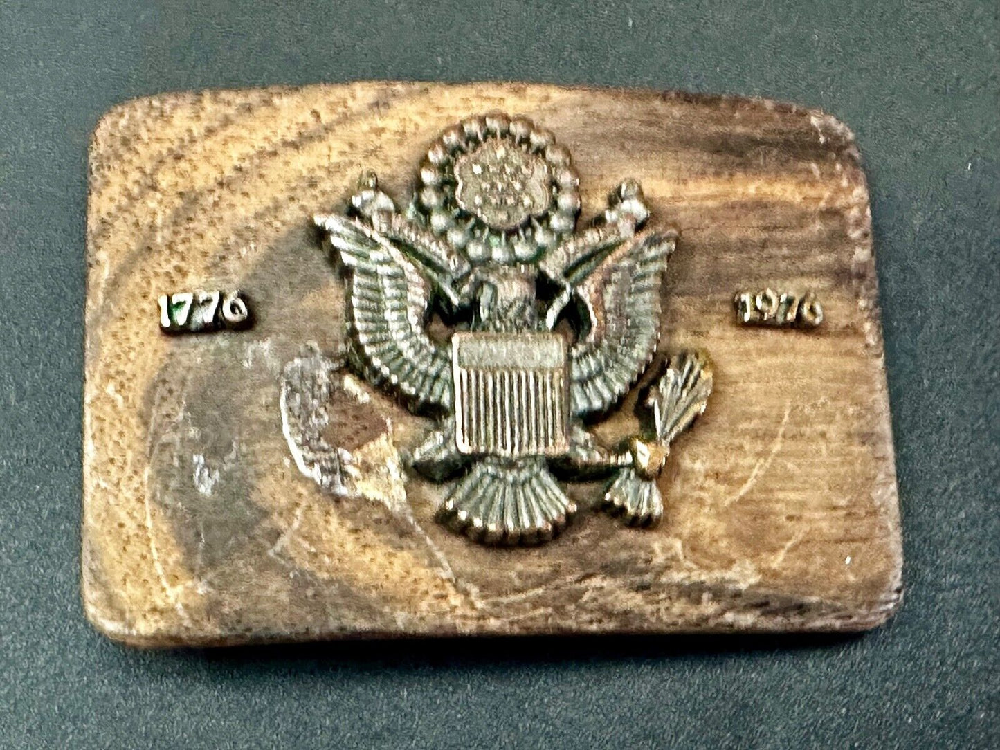 Belt Buckle bicentennial Spirit Of 76 Colorful Patriotic Marching Band American